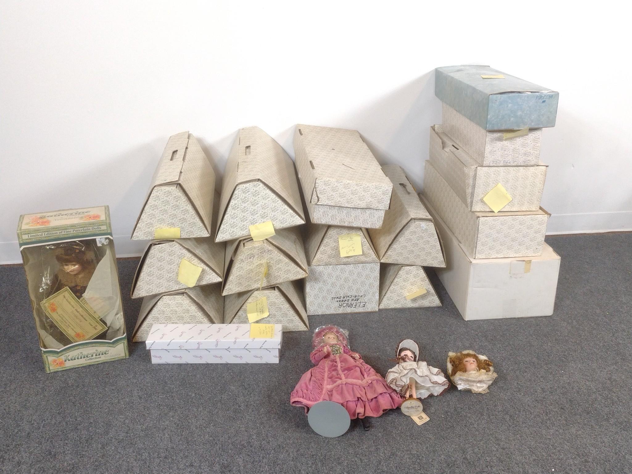 21 Dolls In Original Boxes