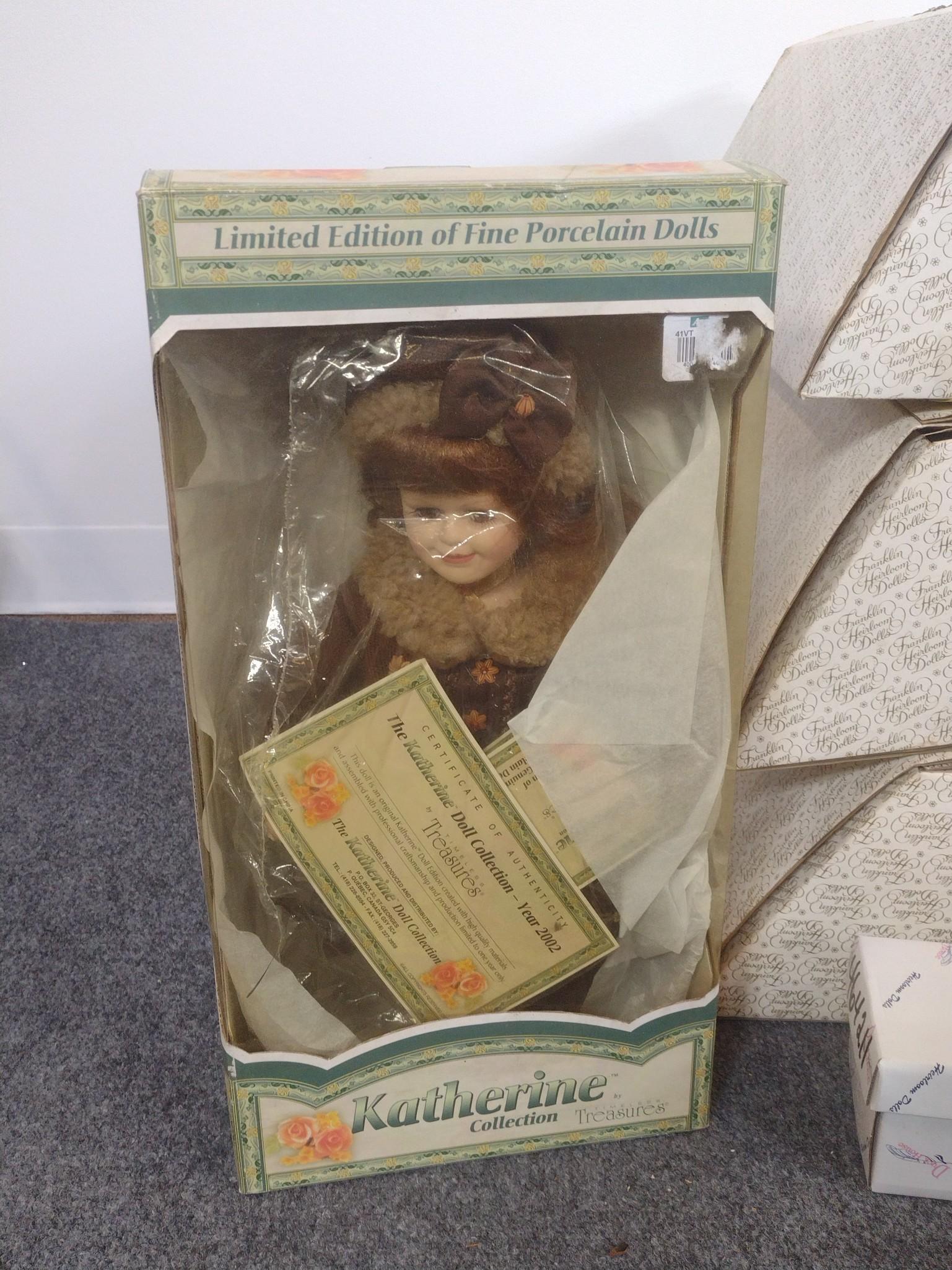 21 Dolls In Original Boxes