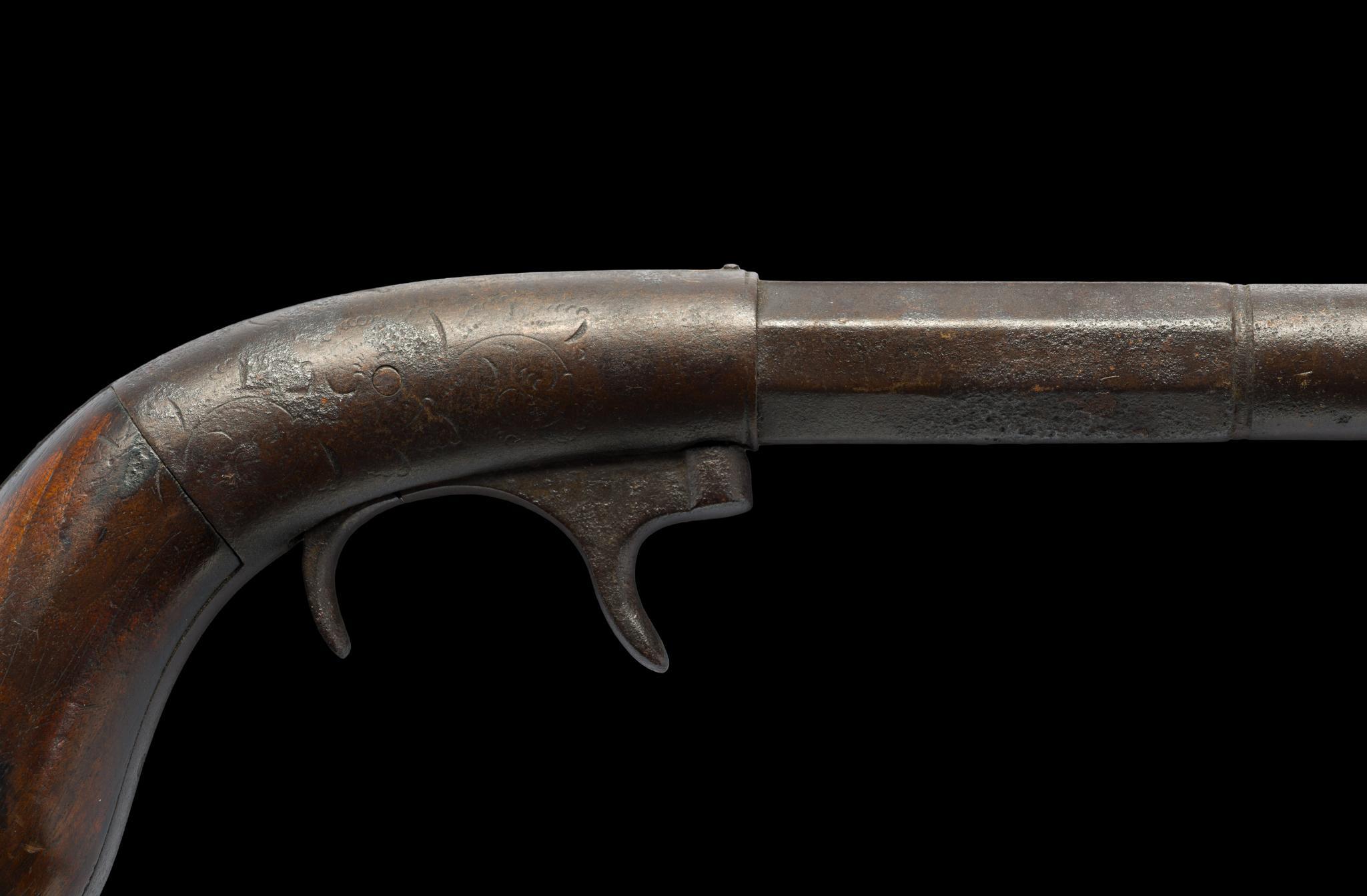 Bacon & Co. Underhammer Pistol, .34 Cal