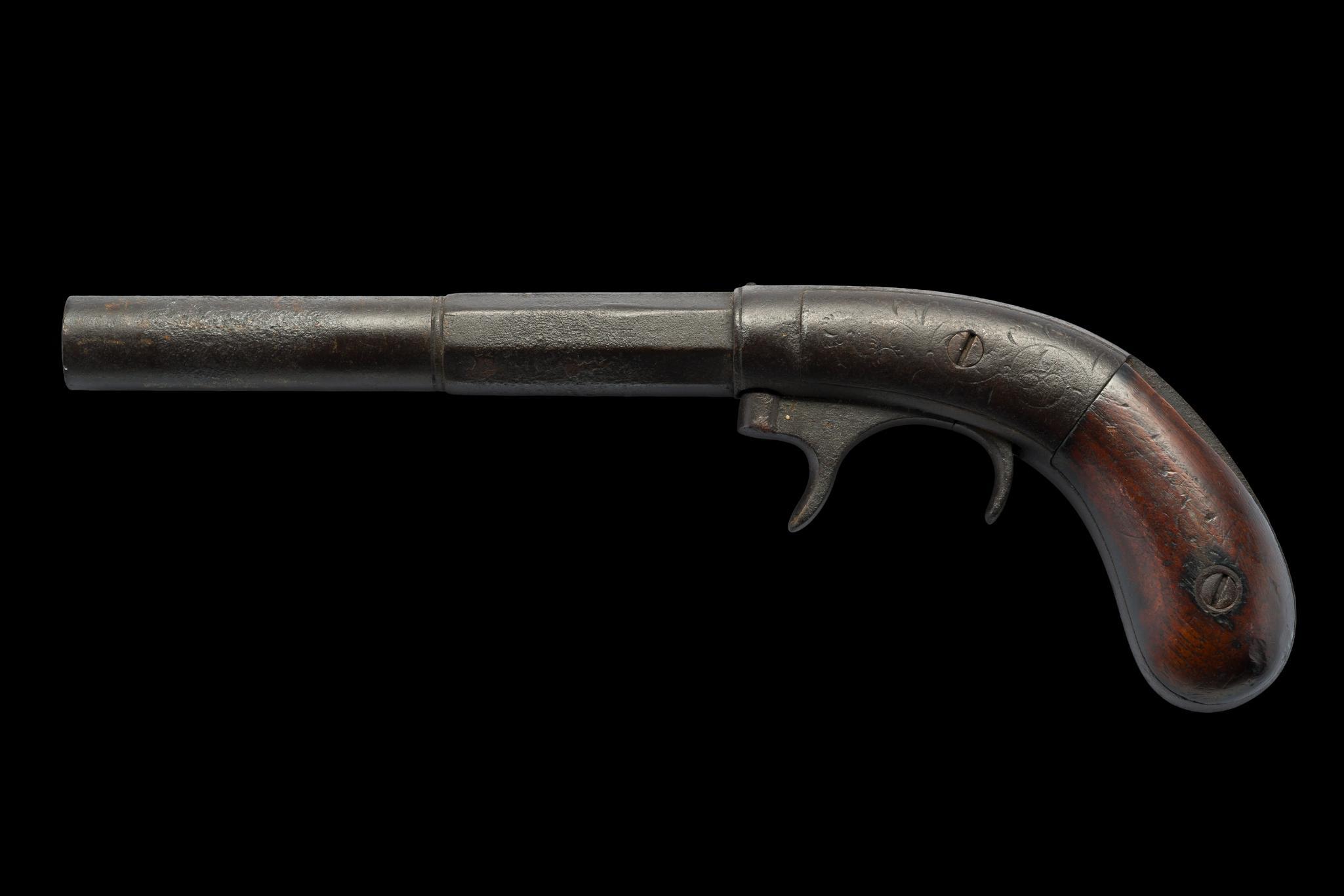 Bacon & Co. Underhammer Pistol, .34 Cal