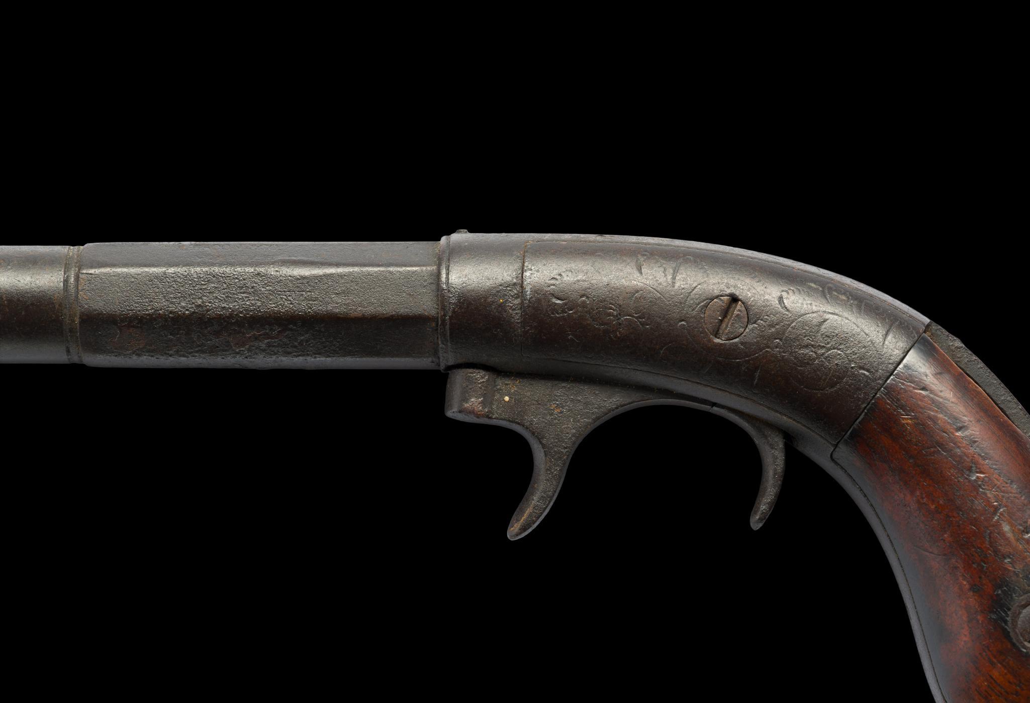 Bacon & Co. Underhammer Pistol, .34 Cal