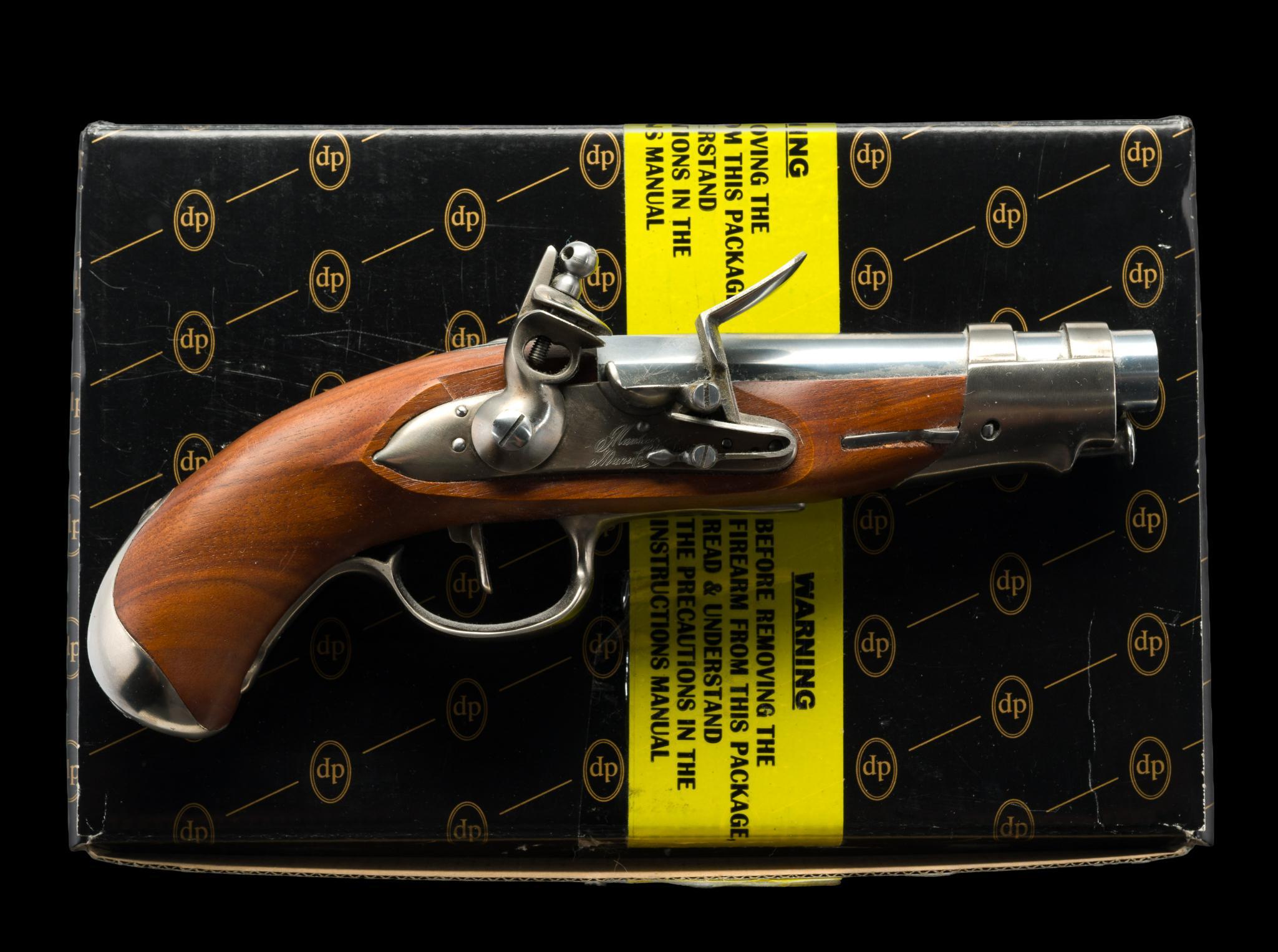 Reproduction IX de Gendarmerie Flintlock Pistol, Cal. 15.2 mm