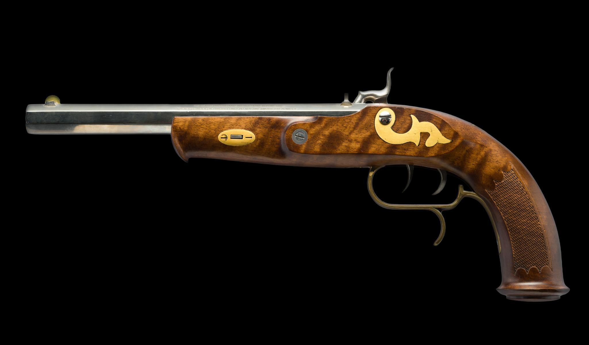 Traditions Kentucky Percussion Pistol, Cal. .50