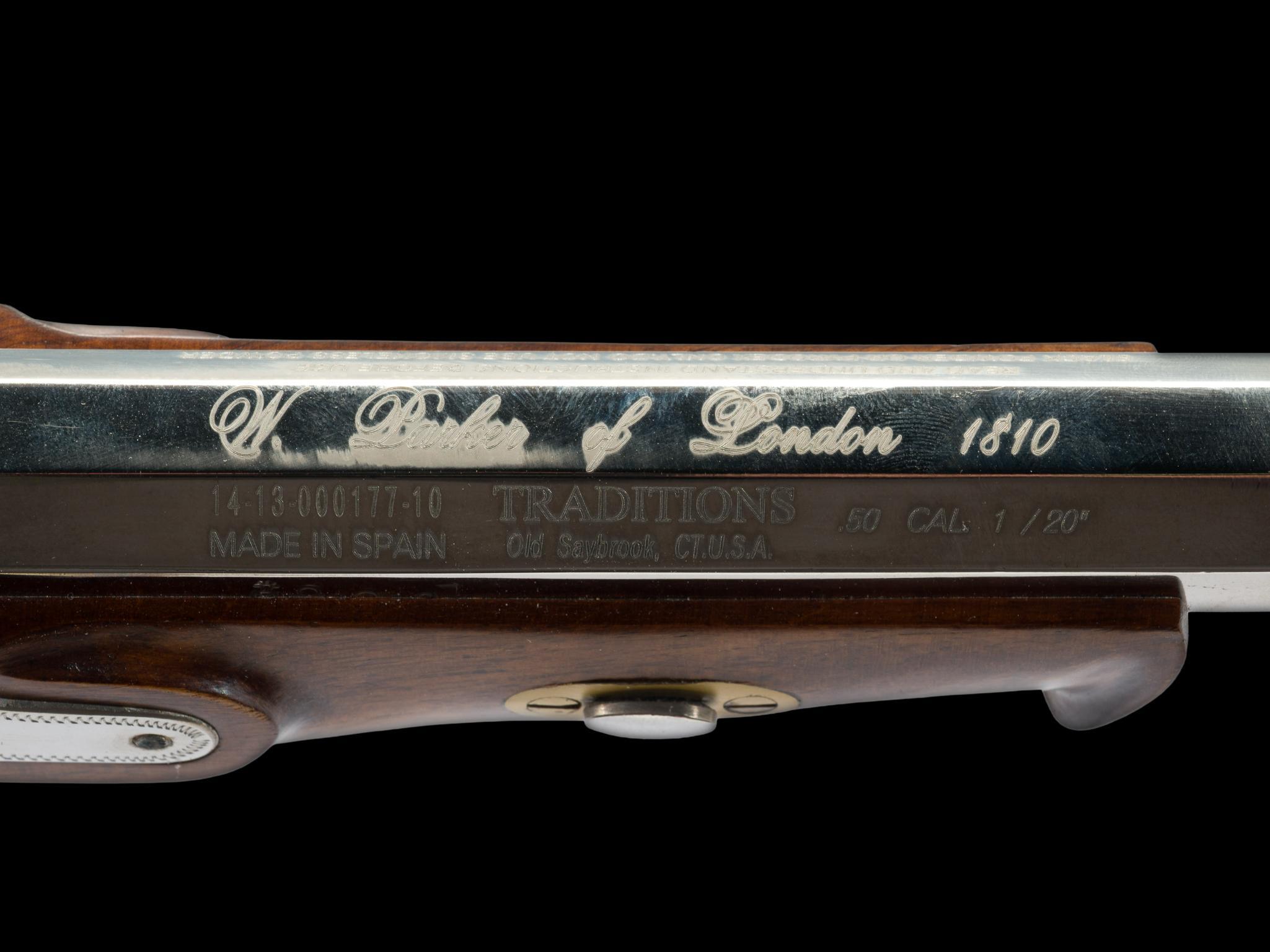 Traditions Kentucky Percussion Pistol, Cal. .50