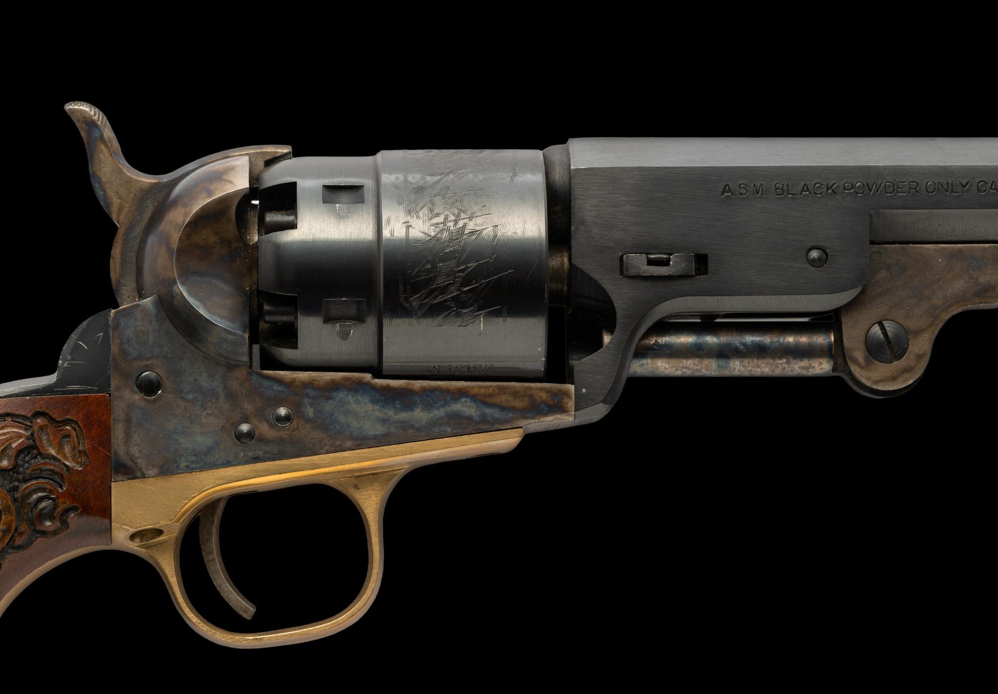 Armi San Marco (A.S.M.) .44 Caliber Percussion Revolver