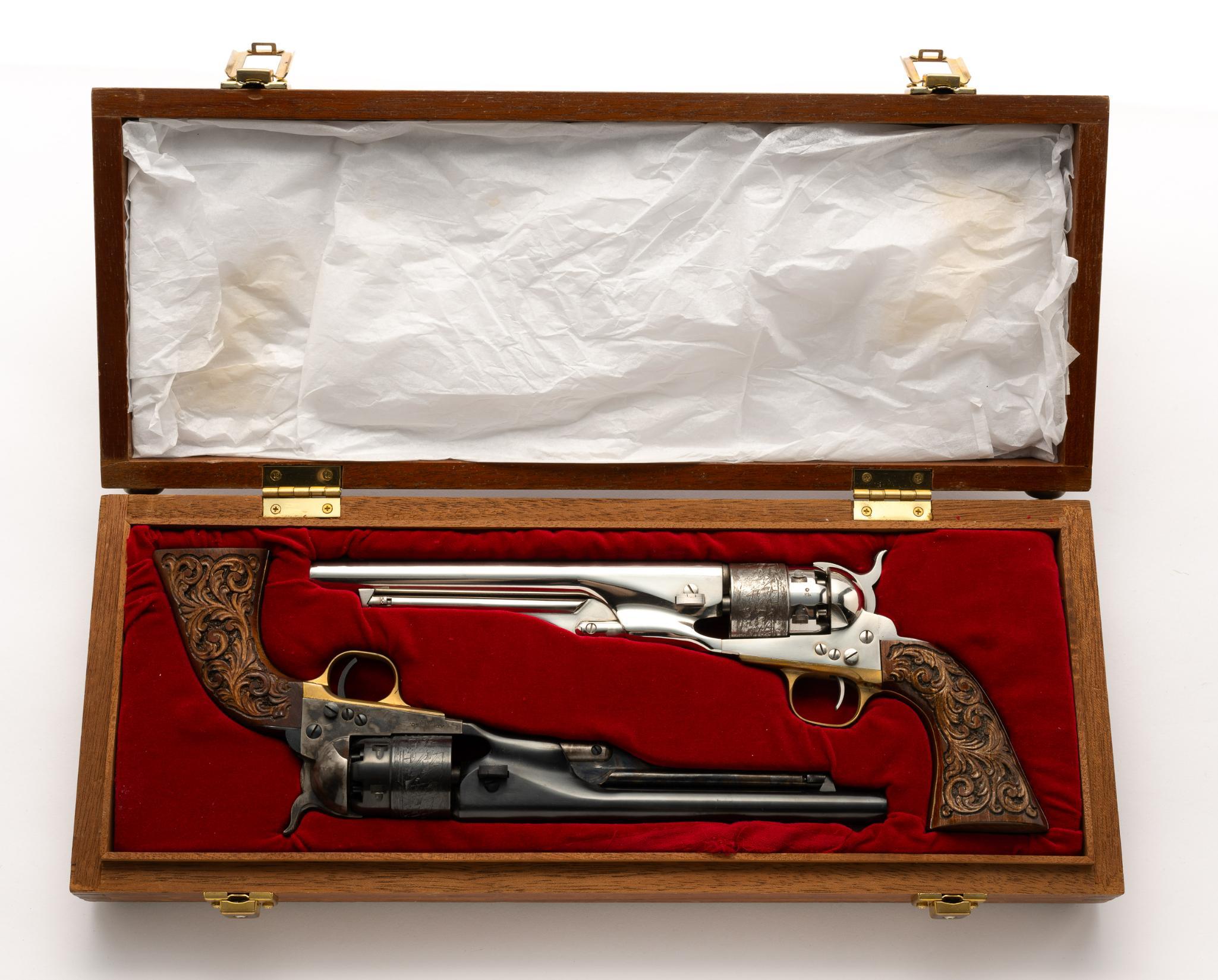 Pair of Single Action Revolvers, Cal. .44