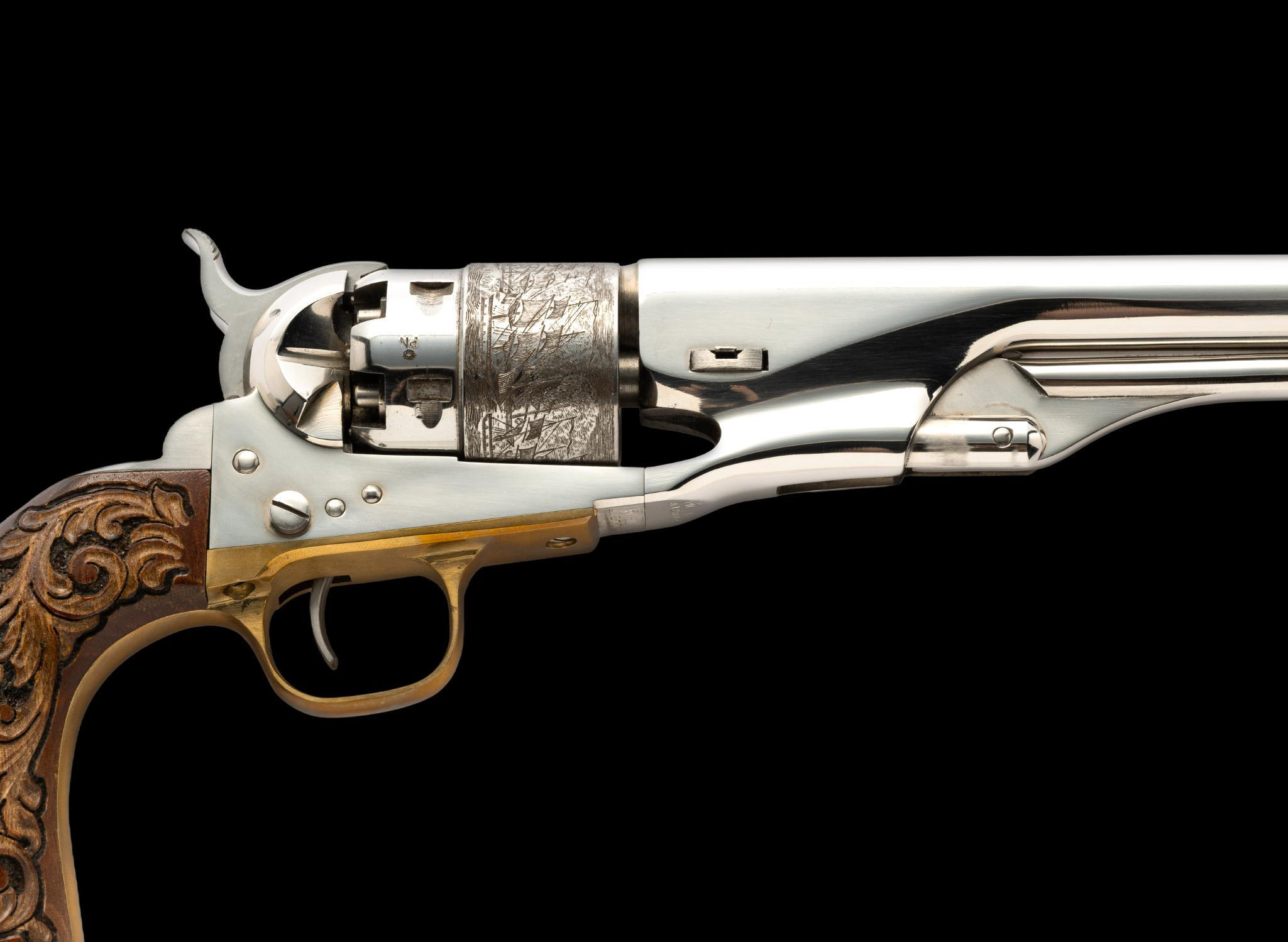 Pair of Single Action Revolvers, Cal. .44