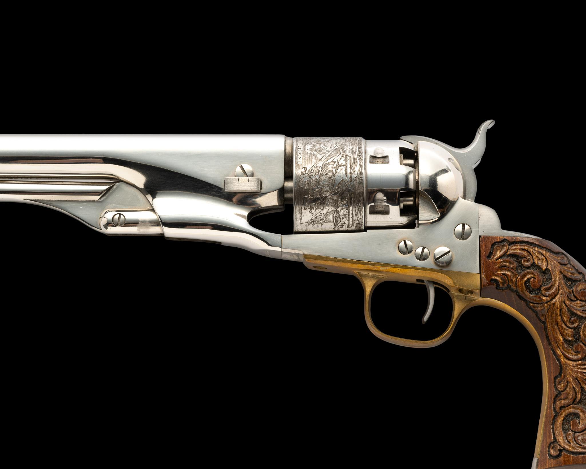 Pair of Single Action Revolvers, Cal. .44