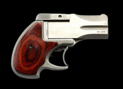 Derringer Model DA38 Double-Action Pistol, Cal. 9mm Luger. Serial No. 85554 A compact Derringer 