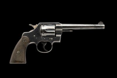Colt Official Police Revolver, Cal. 38 Special. Serial No. 686689 This Colt Official Police 
