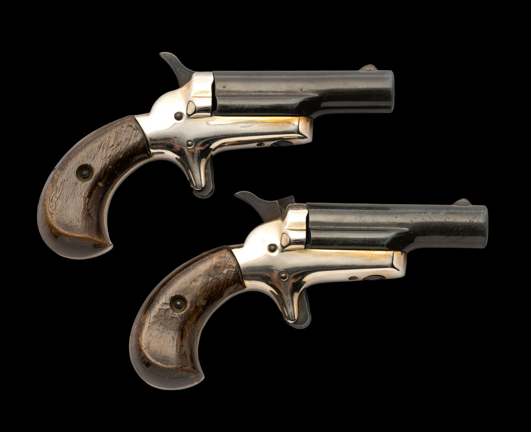 Cased Set of Two Colt "Lord" Derringers, Cal. 22 Short