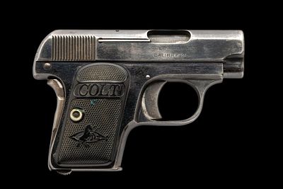 Colt Model 1908 Semi-Auto Pistol, Cal. 25ACP. Serial No. 36599 The Colt Model 1908 is a compact 