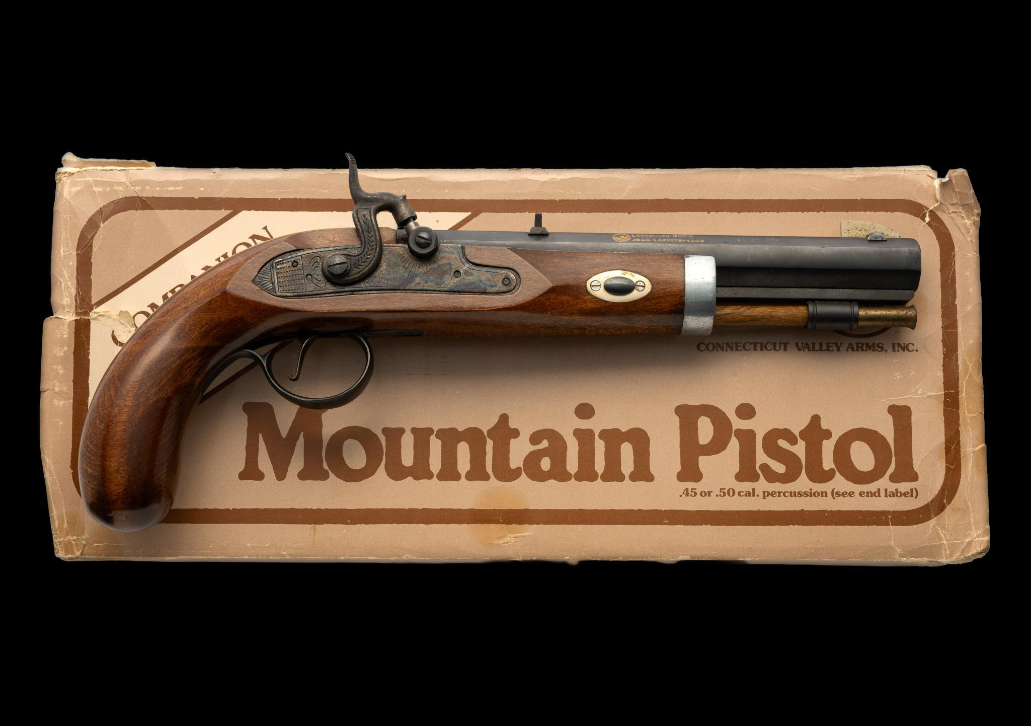 CVA "Louisiana Expo" Percussion Mountain Pistol, .50 Cal