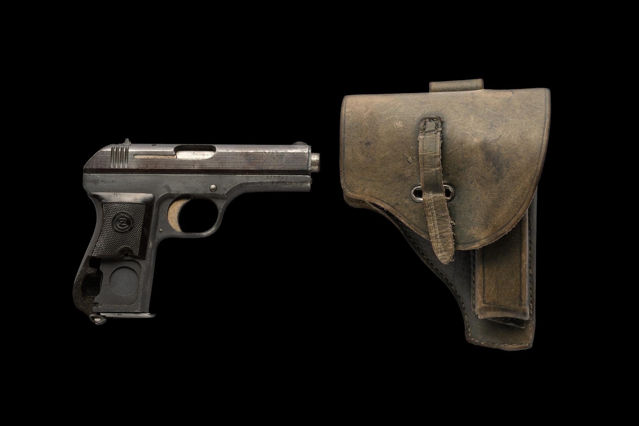 Czech CZ 27 WWII Semi-Auto Pistol, Cal. 32ACP