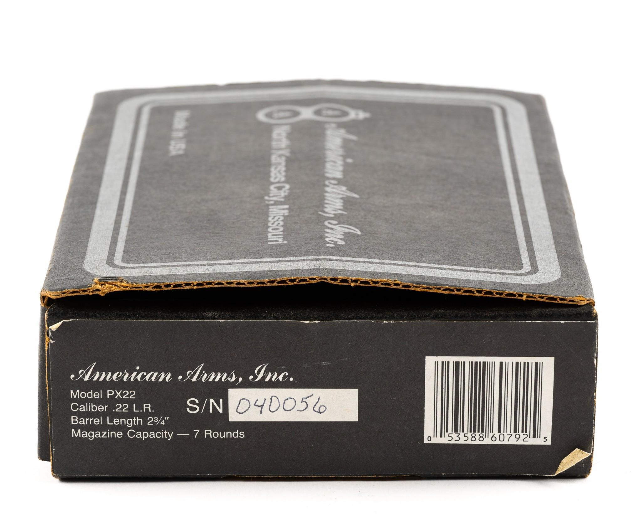 American Arms PX22 Pistol, Cal. .22