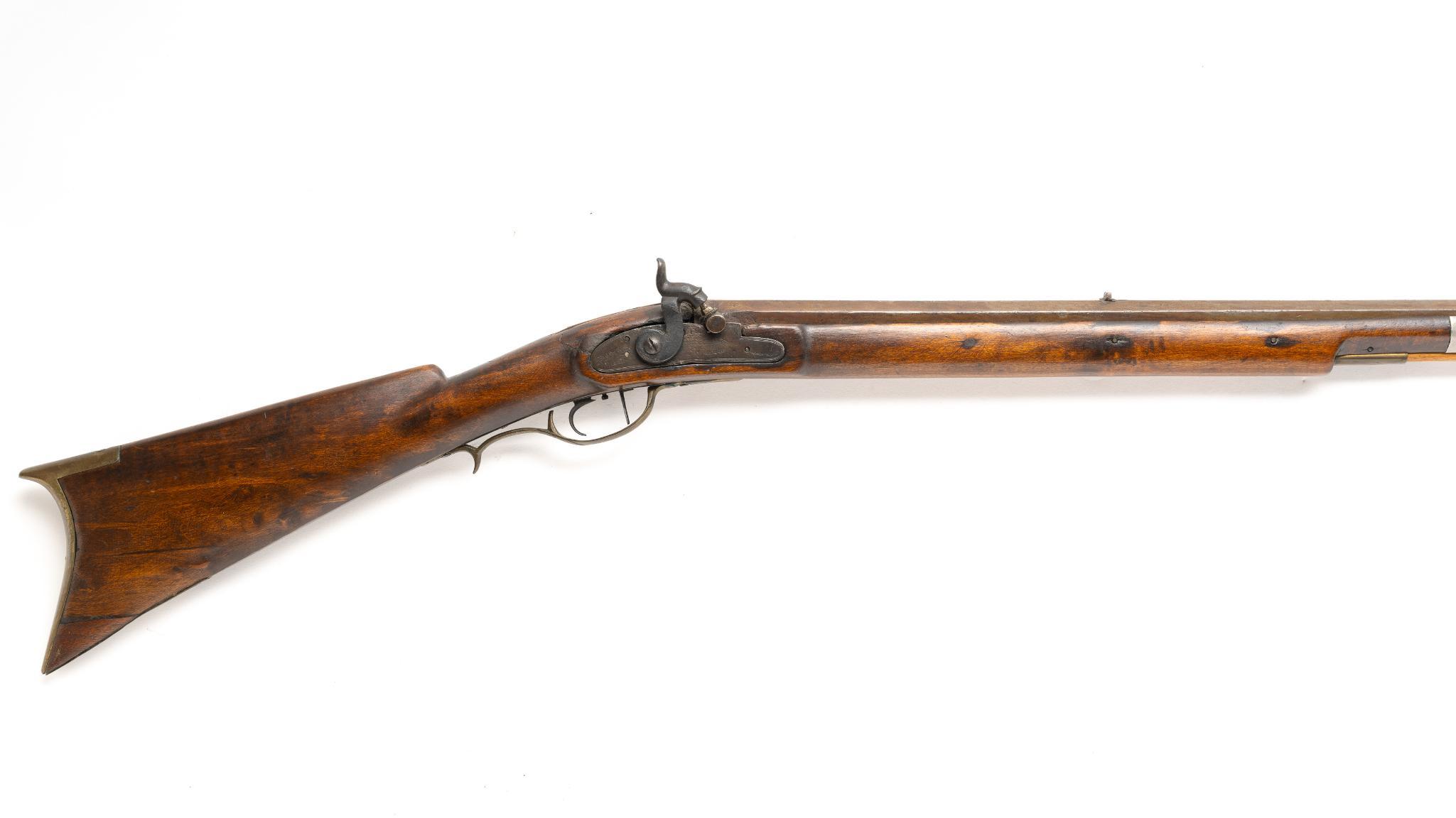 Kentucky-Style Flintlock Long Rifle