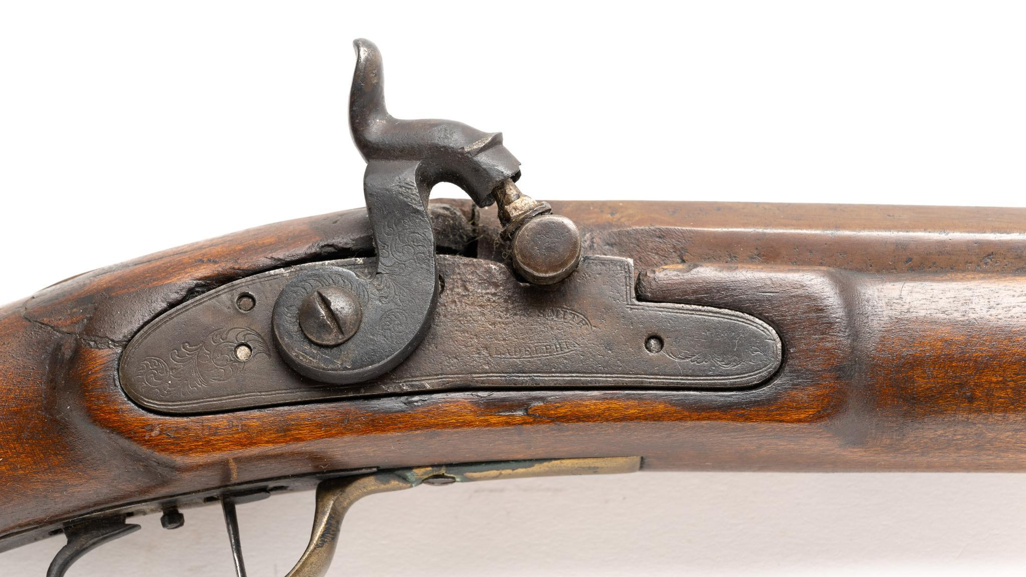 Kentucky-Style Flintlock Long Rifle