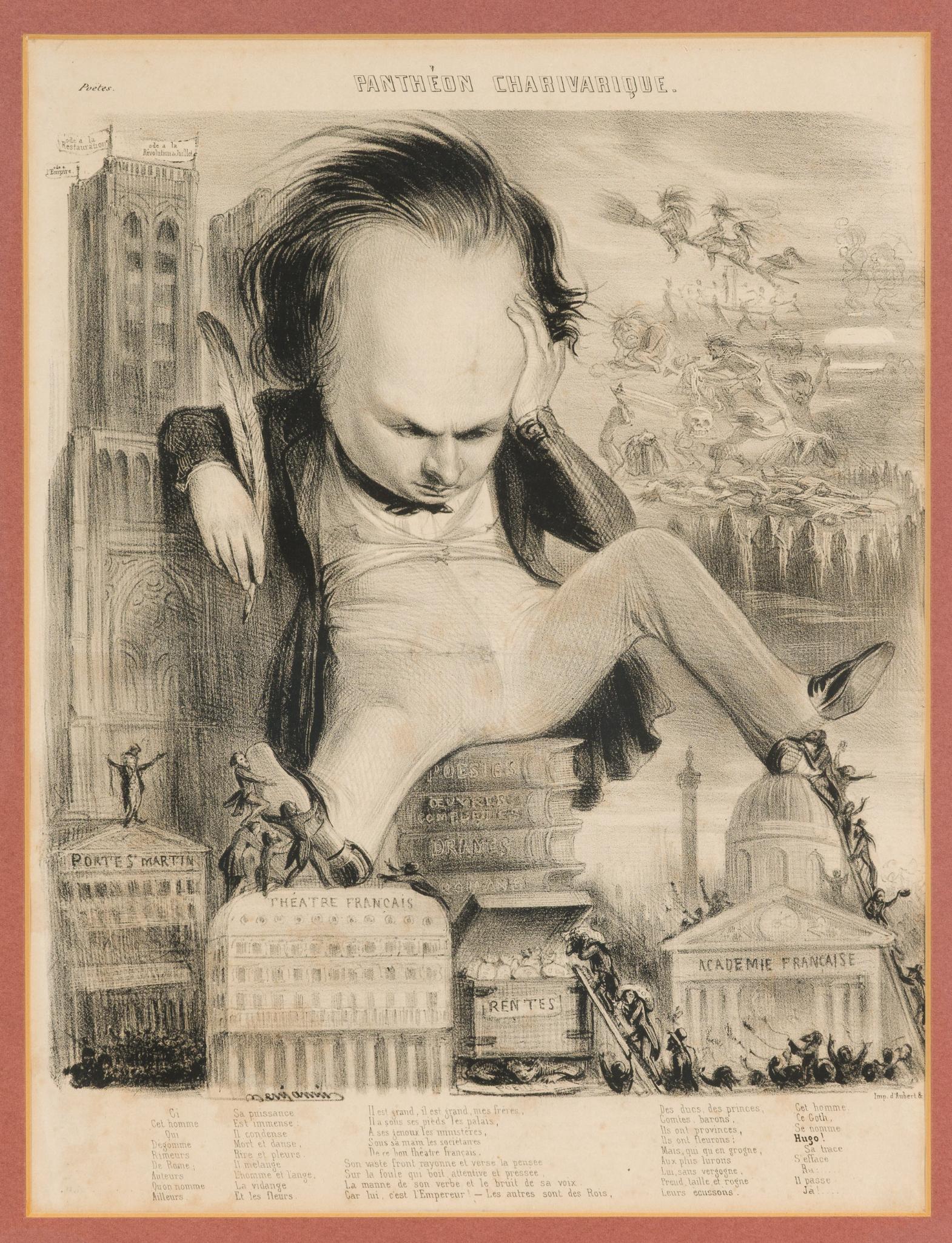 Benjamin Roubaud (1811-1847) "Pantheon Charivarique"