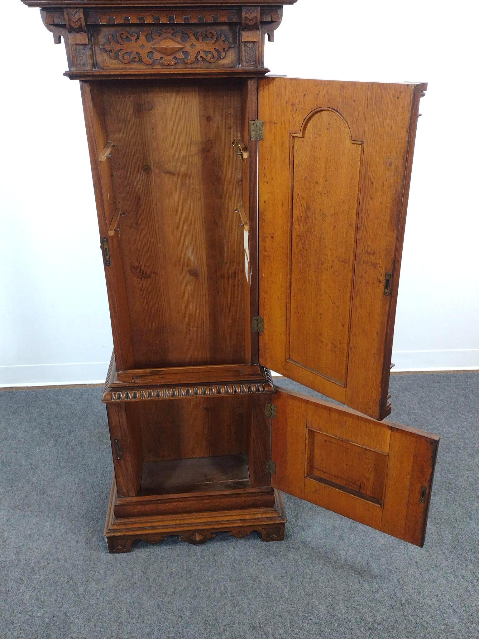 German Renaissance Revival Tall Case Clock