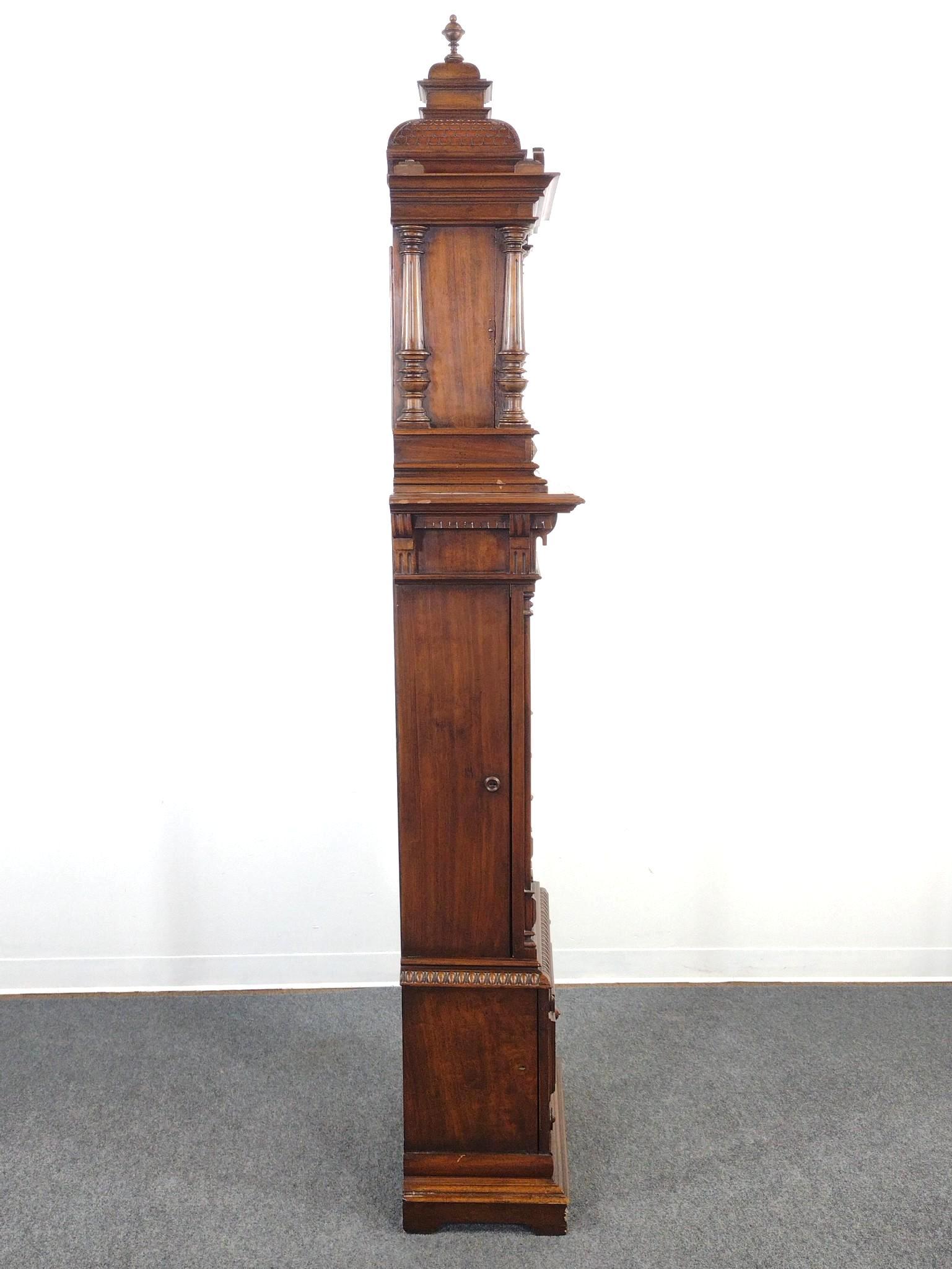 German Renaissance Revival Tall Case Clock