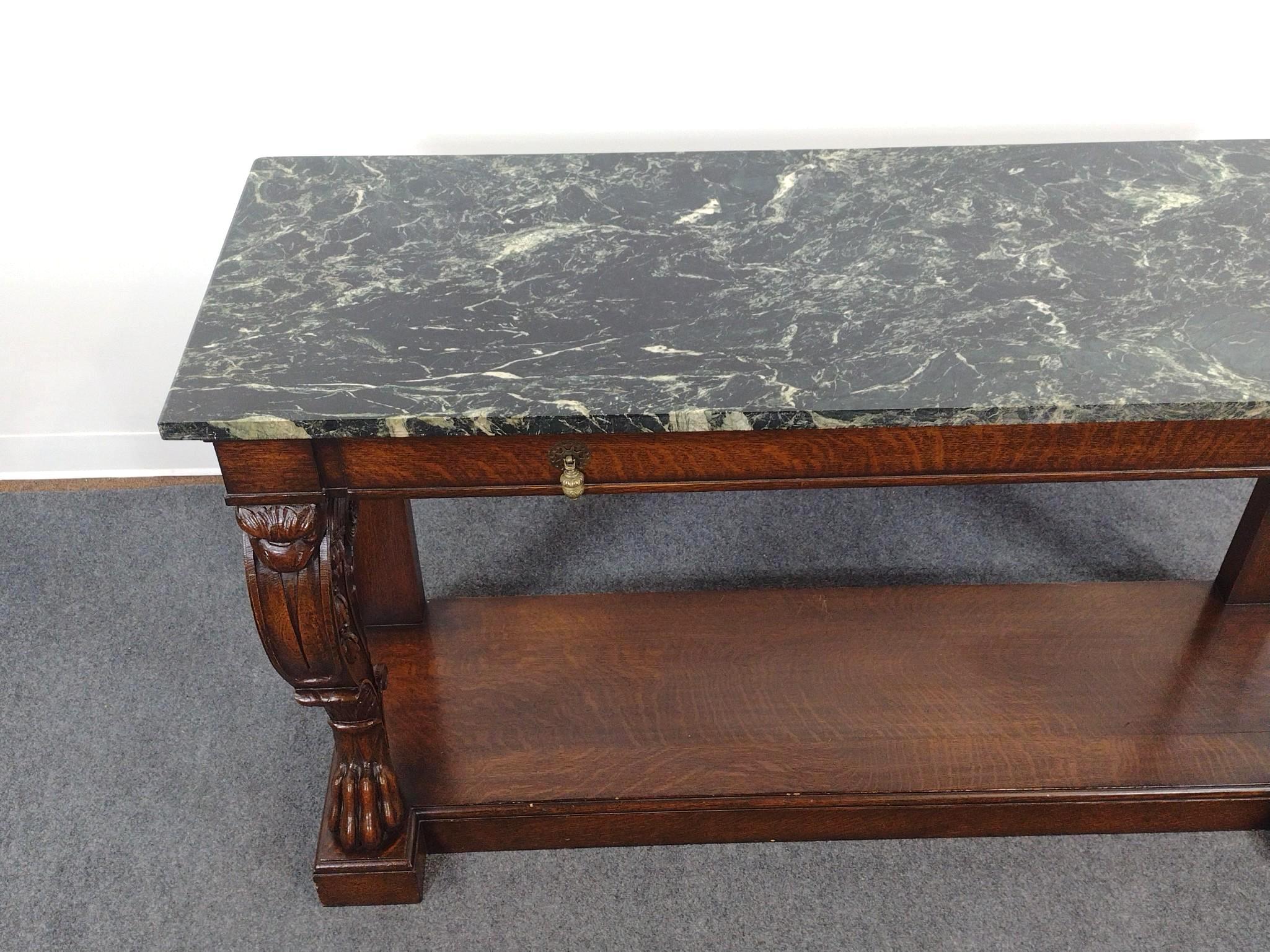 Late 19th Century Regency Console Table