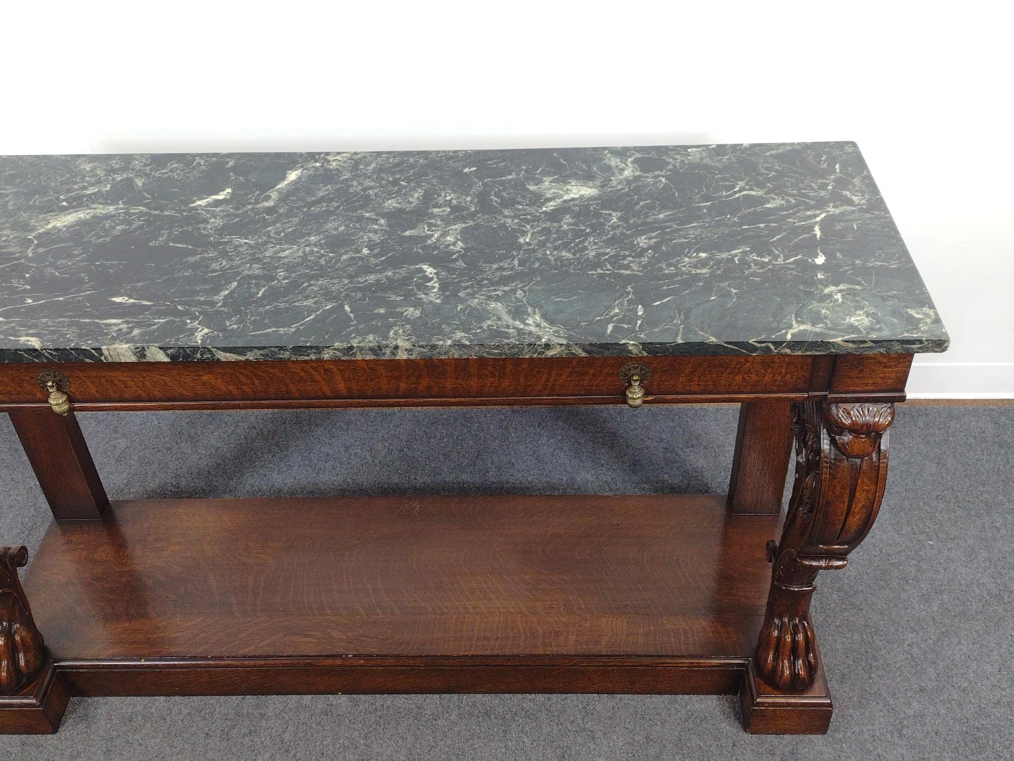Late 19th Century Regency Console Table