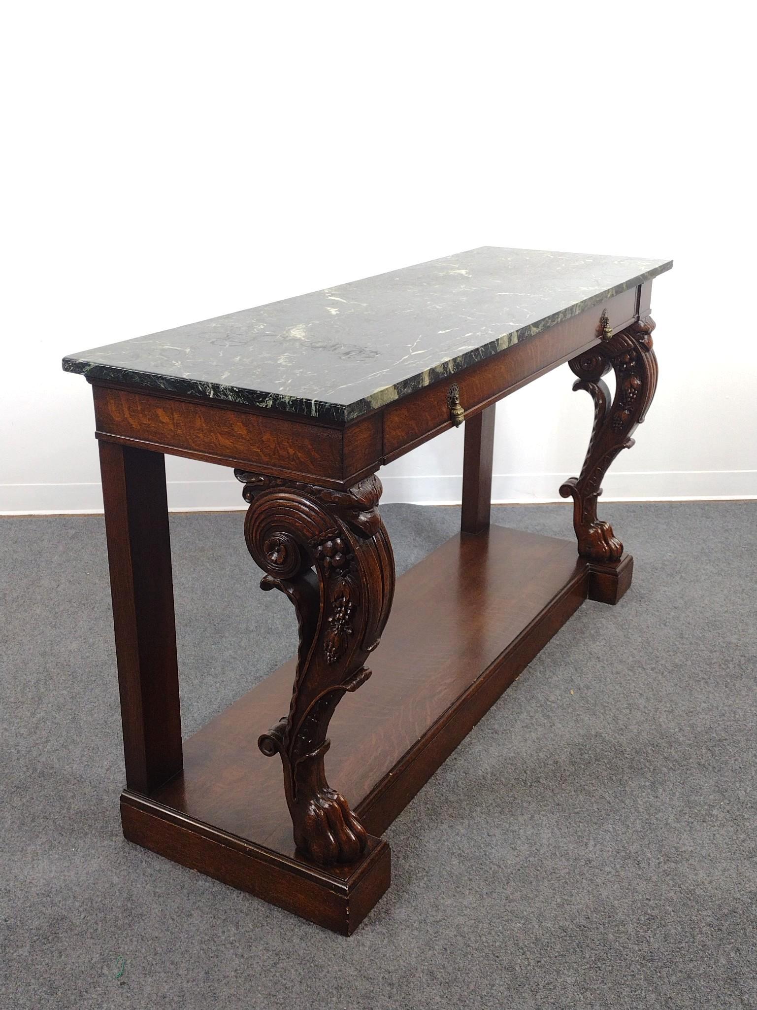 Late 19th Century Regency Console Table
