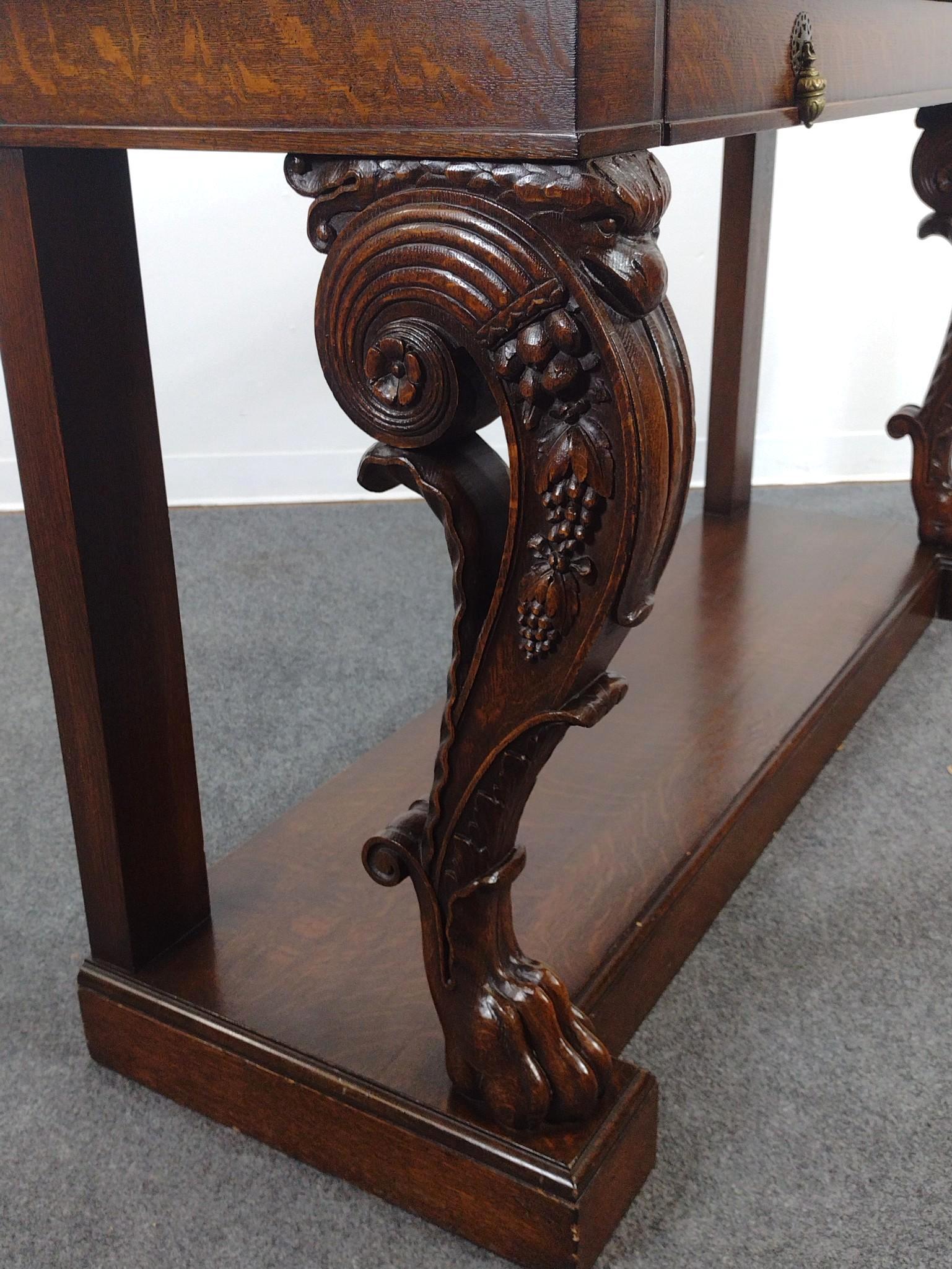 Late 19th Century Regency Console Table