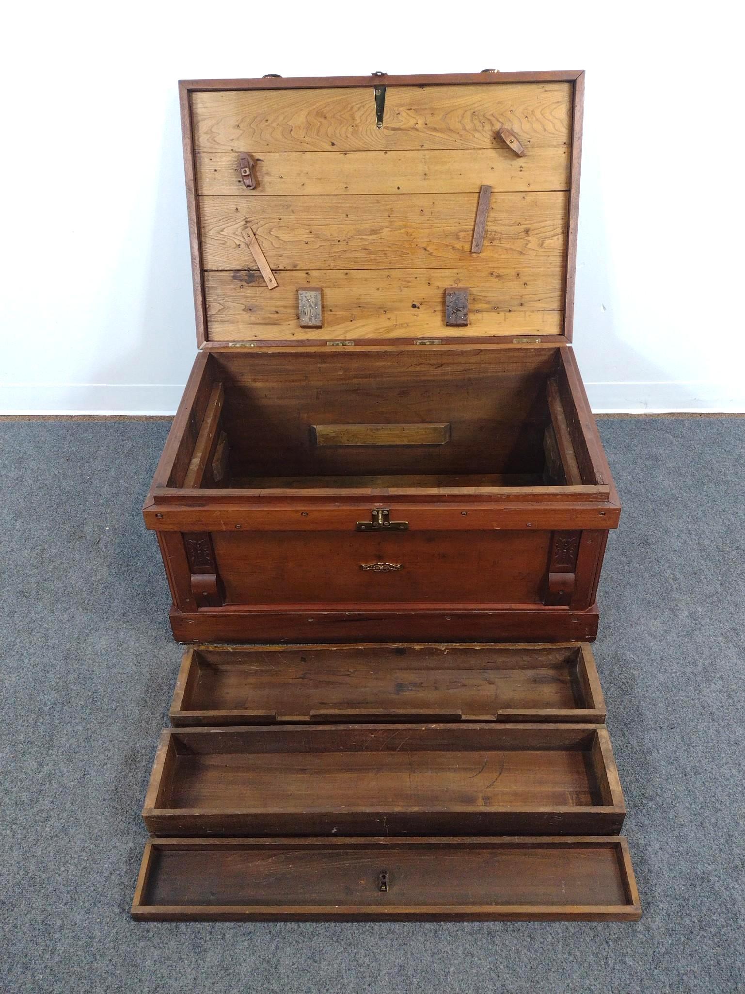 Antique Carpenters Tool Chest