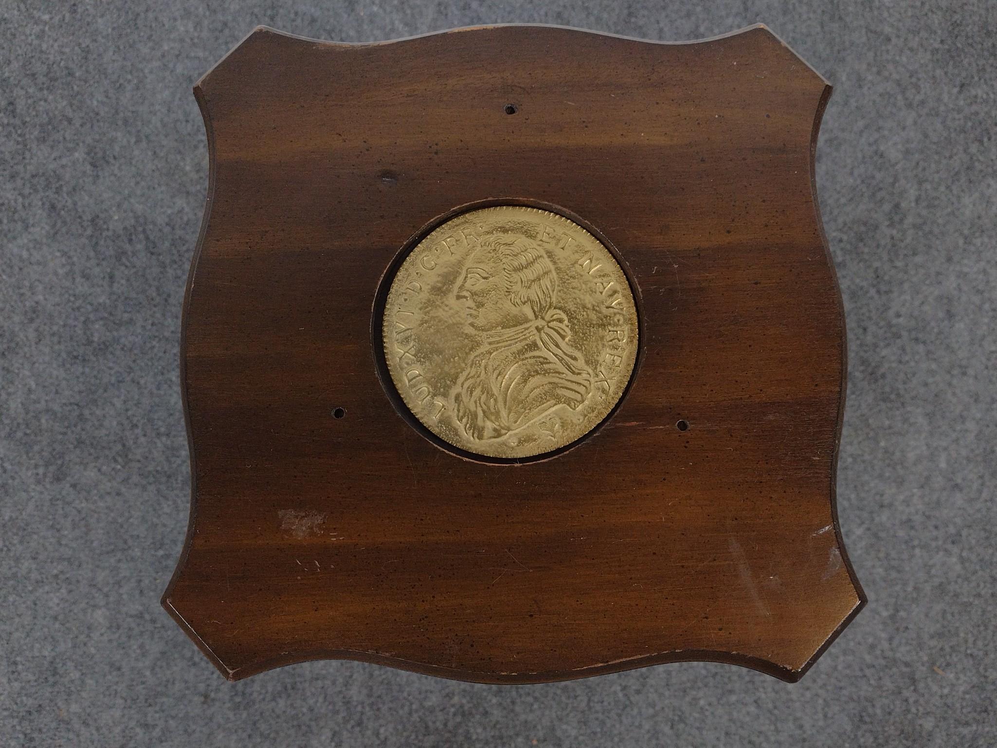 Smoking Stand with Brass Inserts
