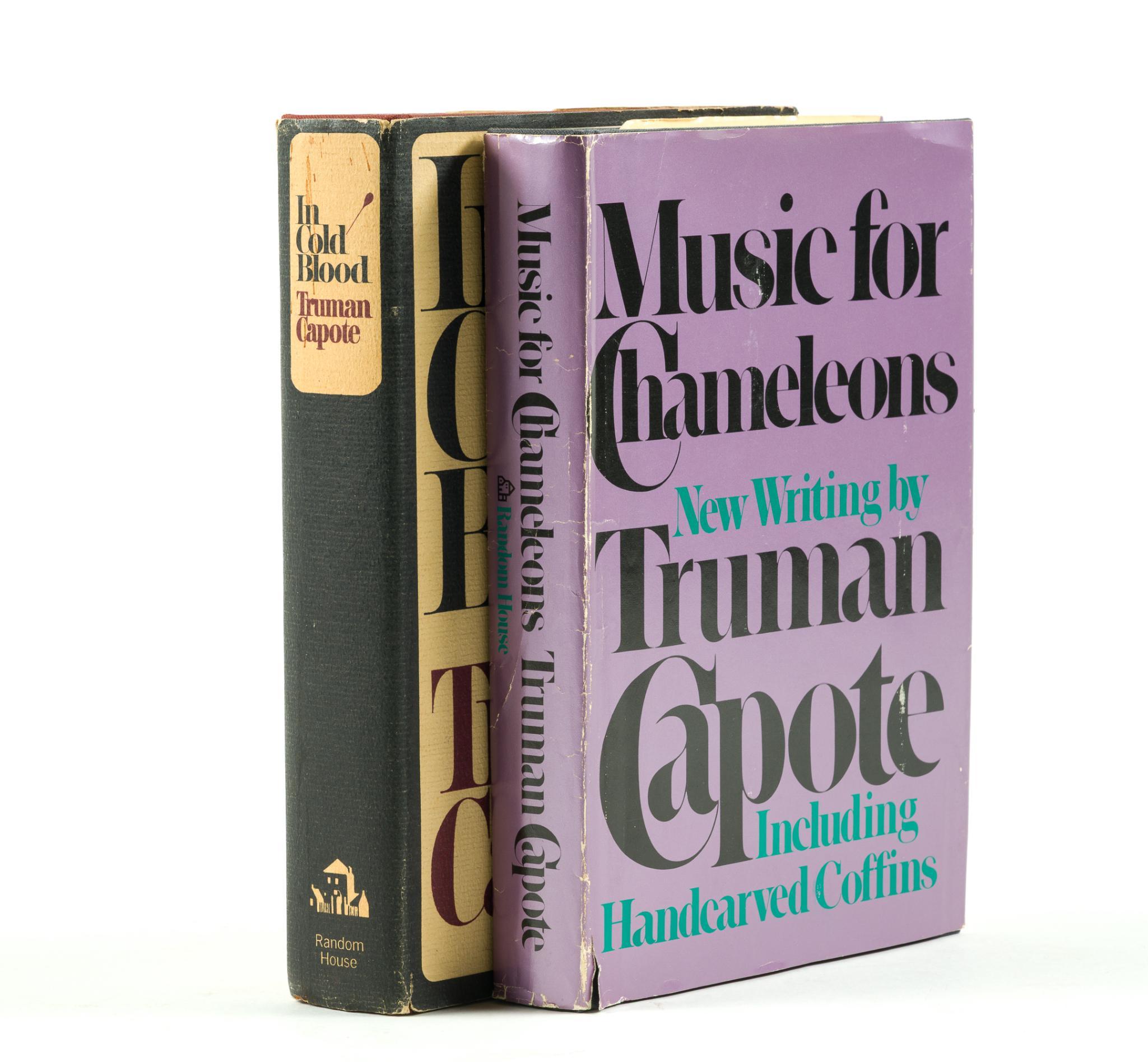 2 First Edition Truman Capote Books
