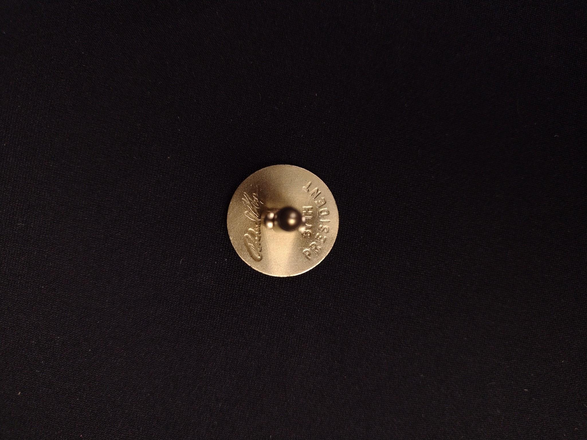 Nixon Presidential Seal Cufflinks & Bow Brooch