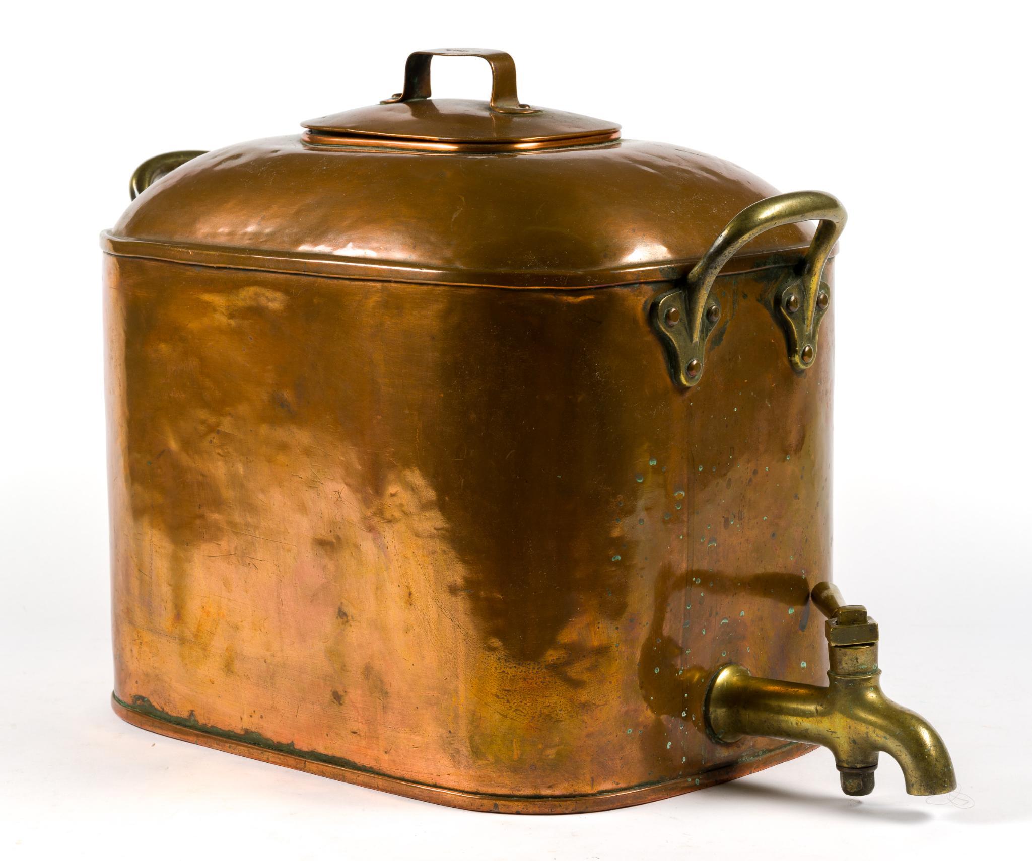 Antique Copper and Brass Incl. Mechan & Sons
