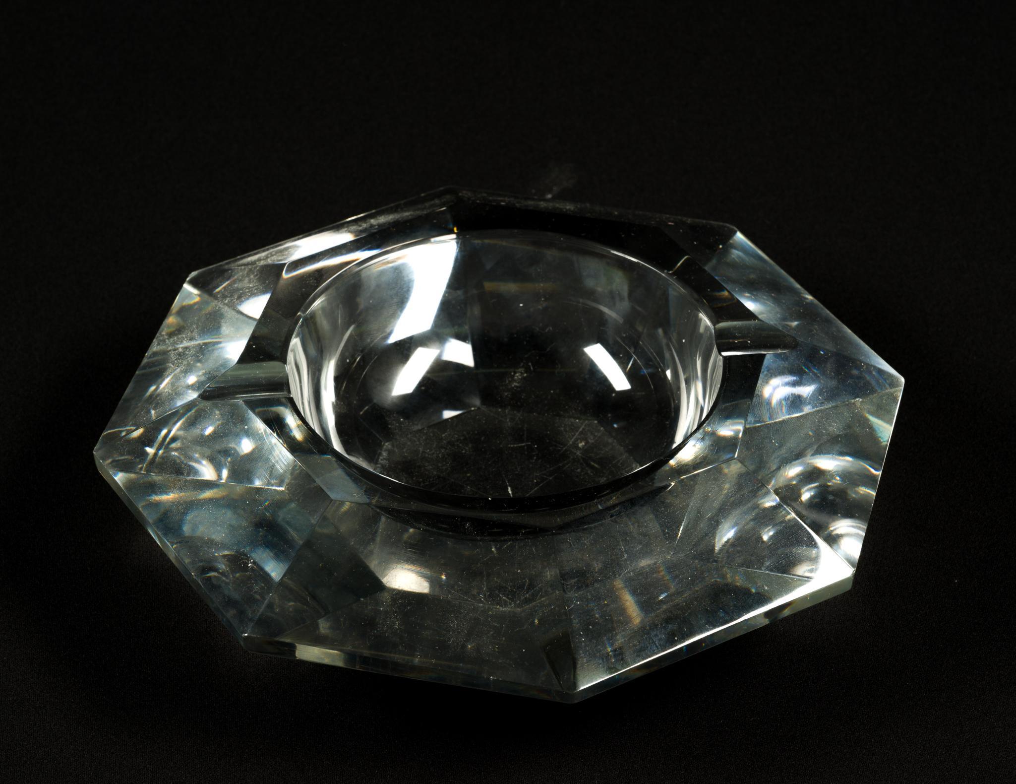 Vintage Ashtray, Trinket Box, and Vase