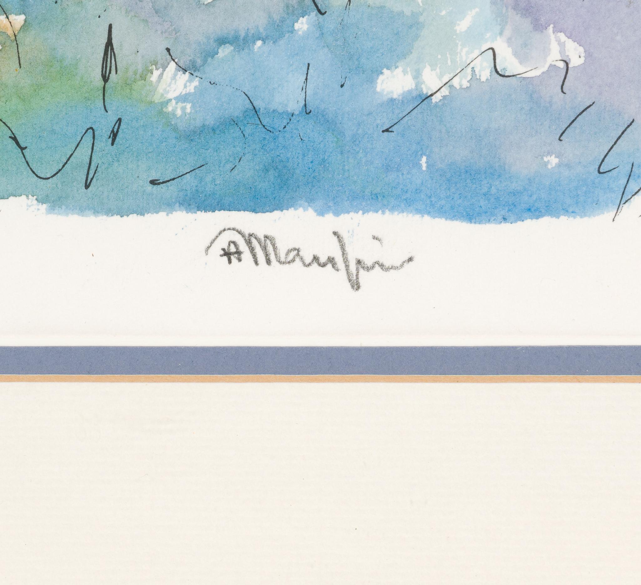 2 Italian Seaside Watercolors