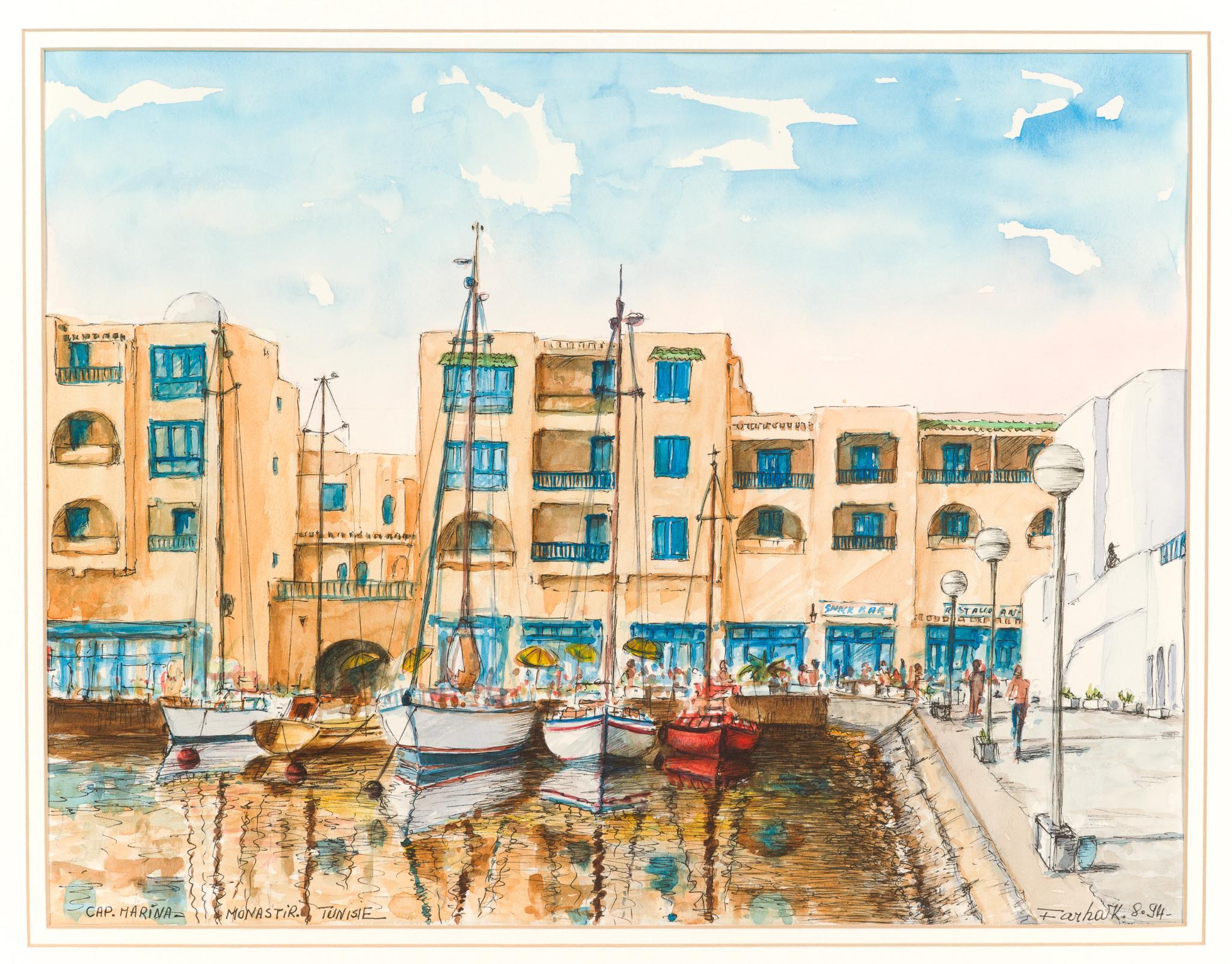 2 Italian Seaside Watercolors