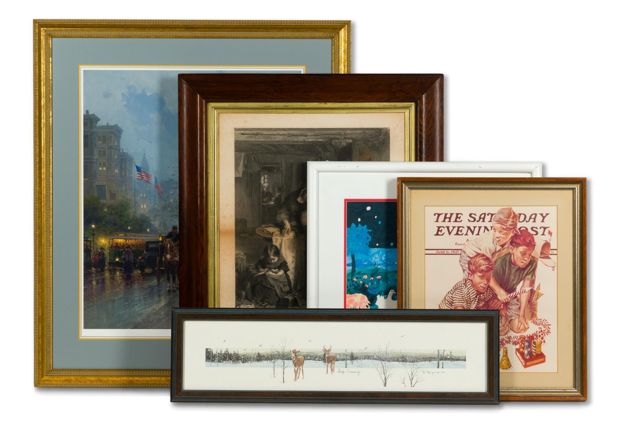 5 Framed Prints