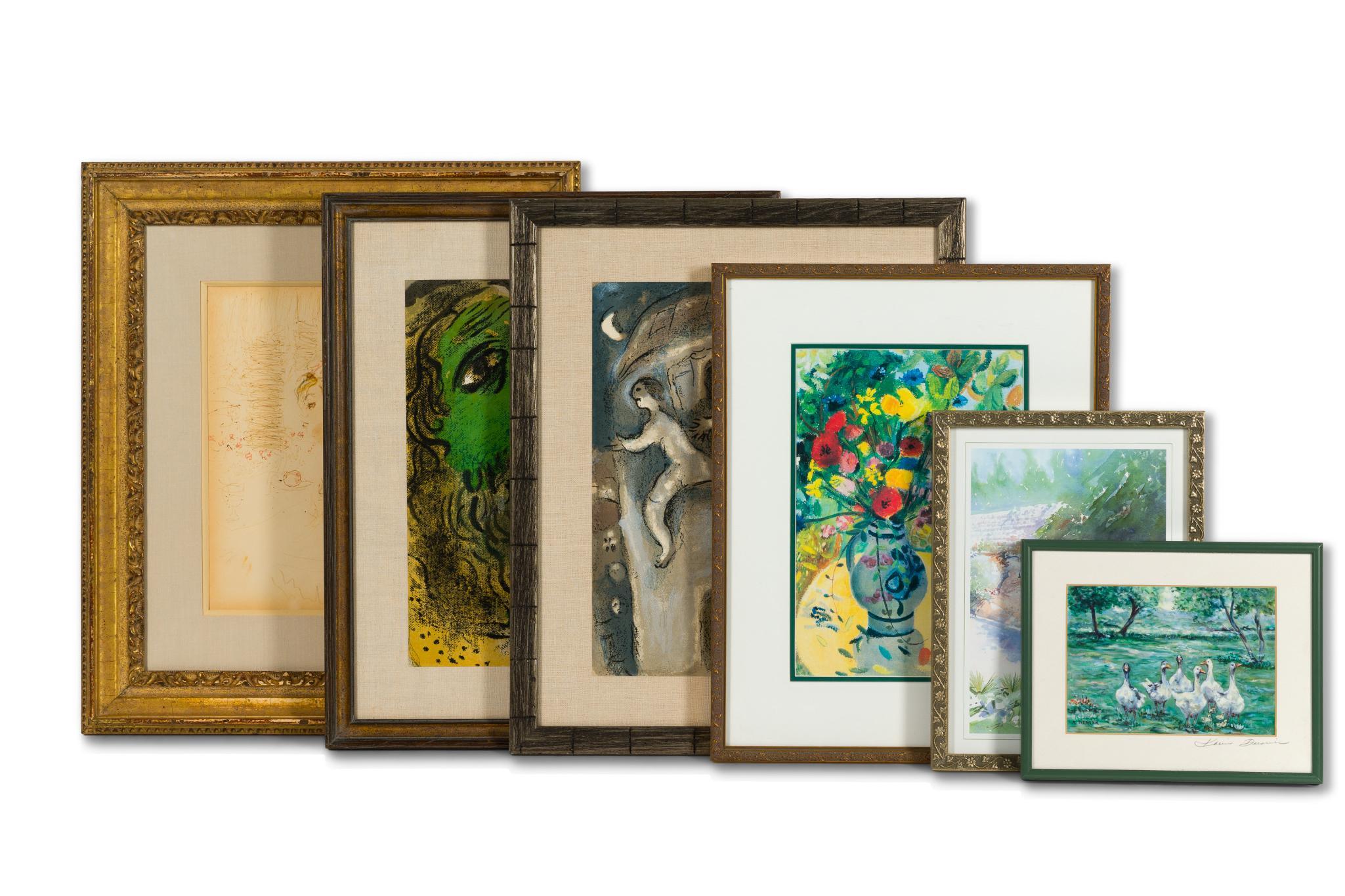 6 Framed Art