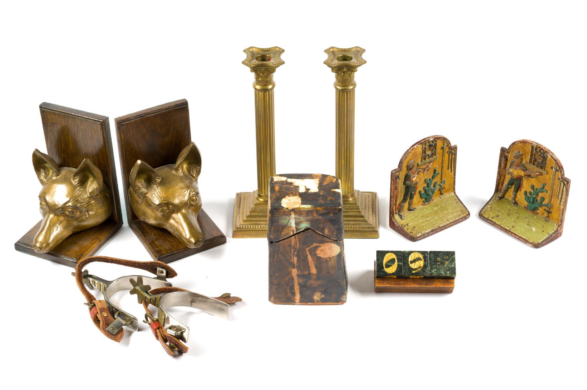 Home Decor Incl. Hubley Bookends
