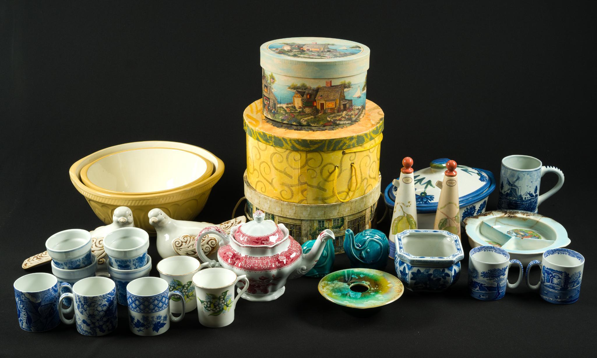 Decorative and Porcelain Incl. Spode & Delft