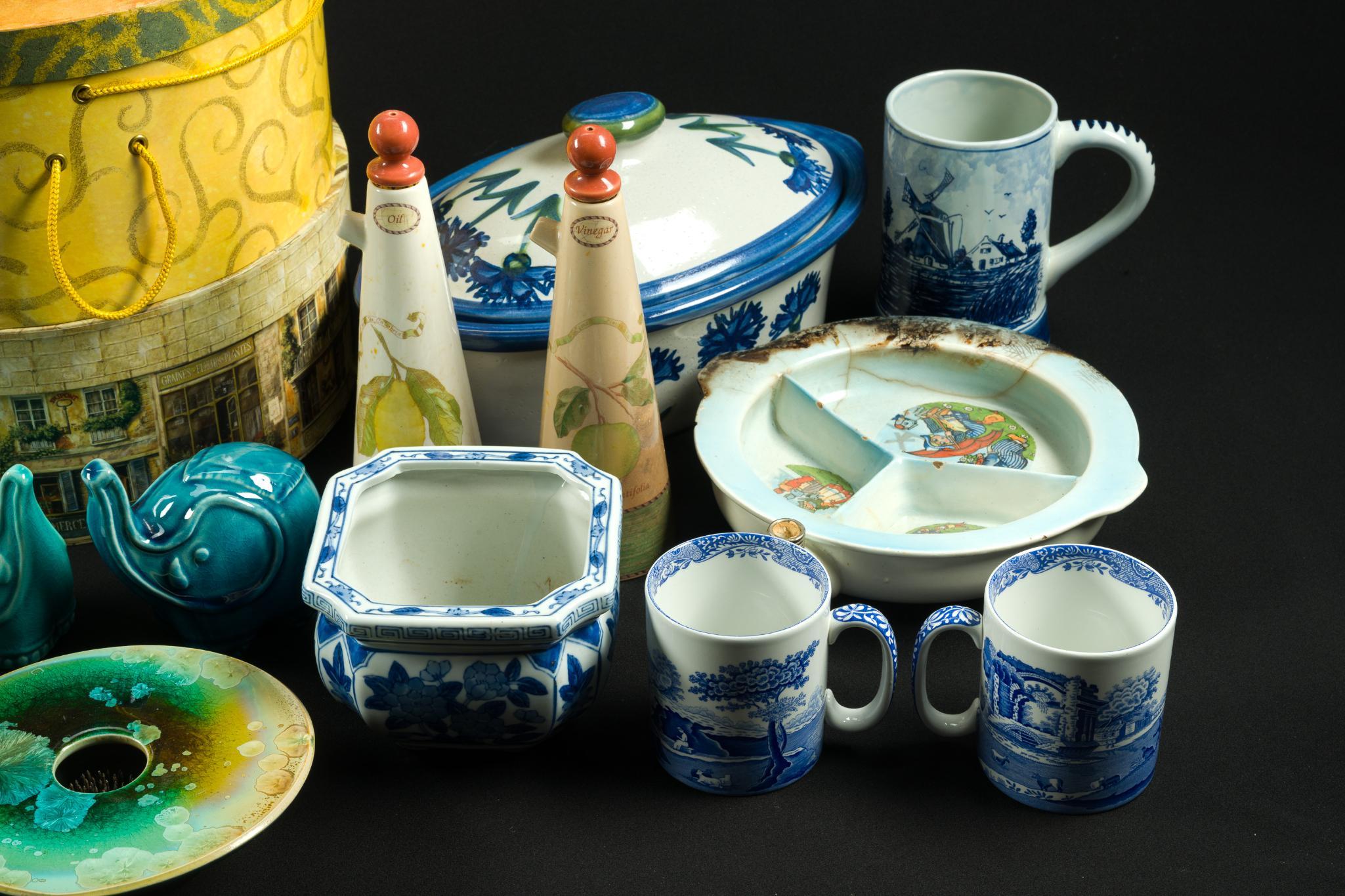 Decorative and Porcelain Incl. Spode & Delft