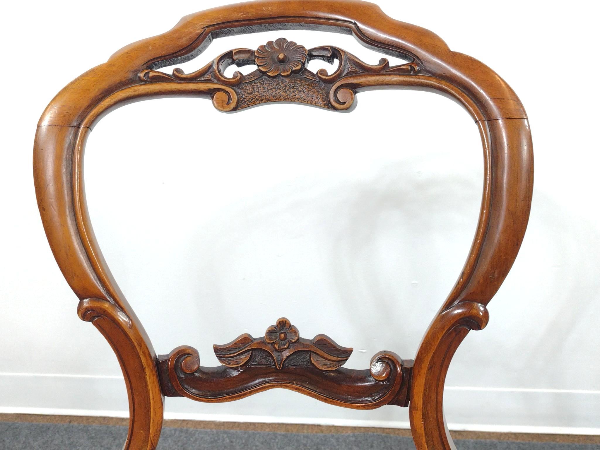 4 Chairs Incl. Needlepoint
