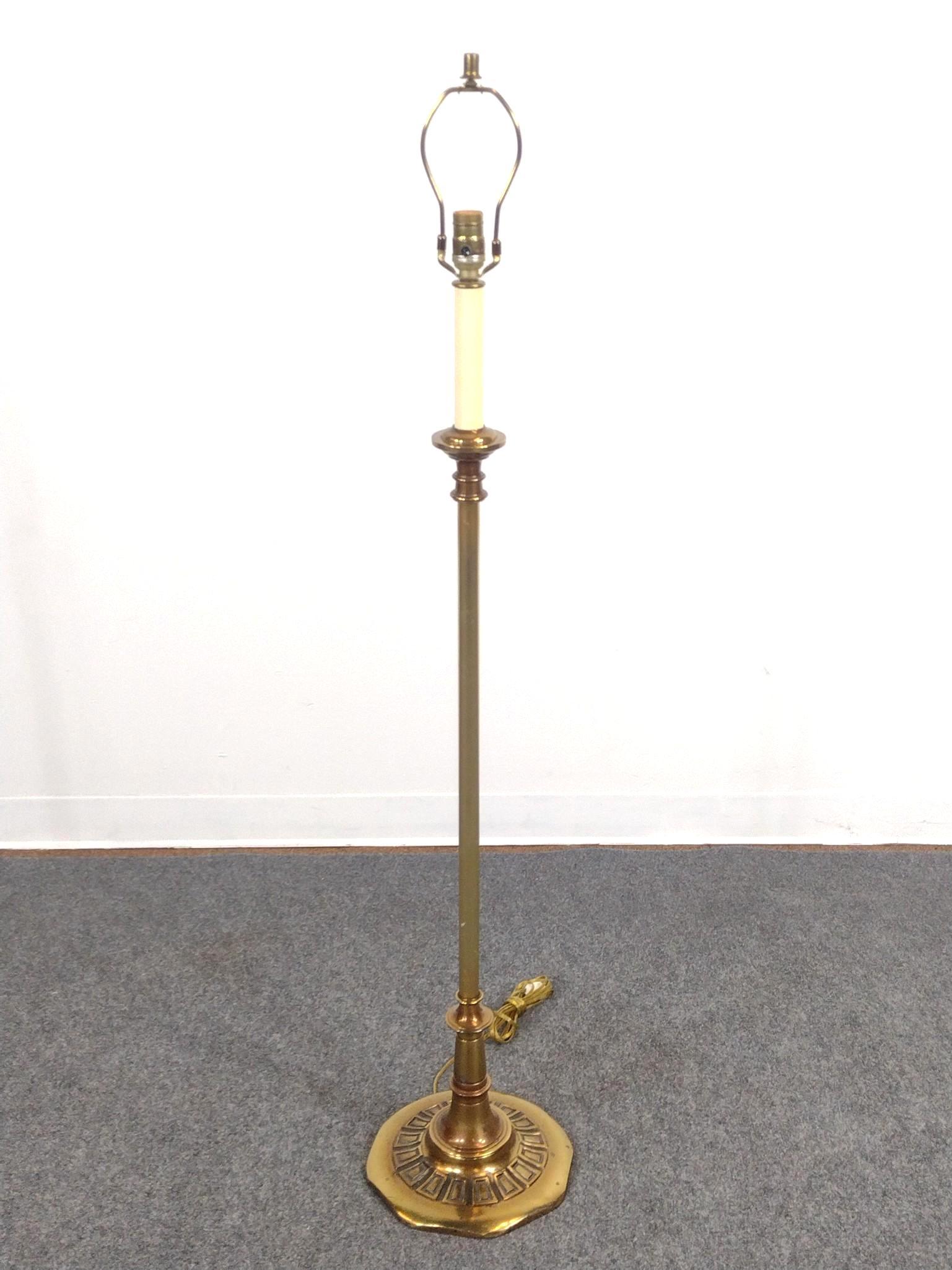 Brass Floor Lamp