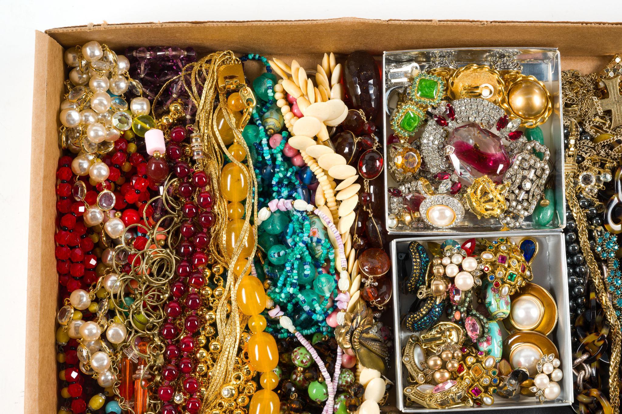Vintage and Costume Jewelry and Tokens