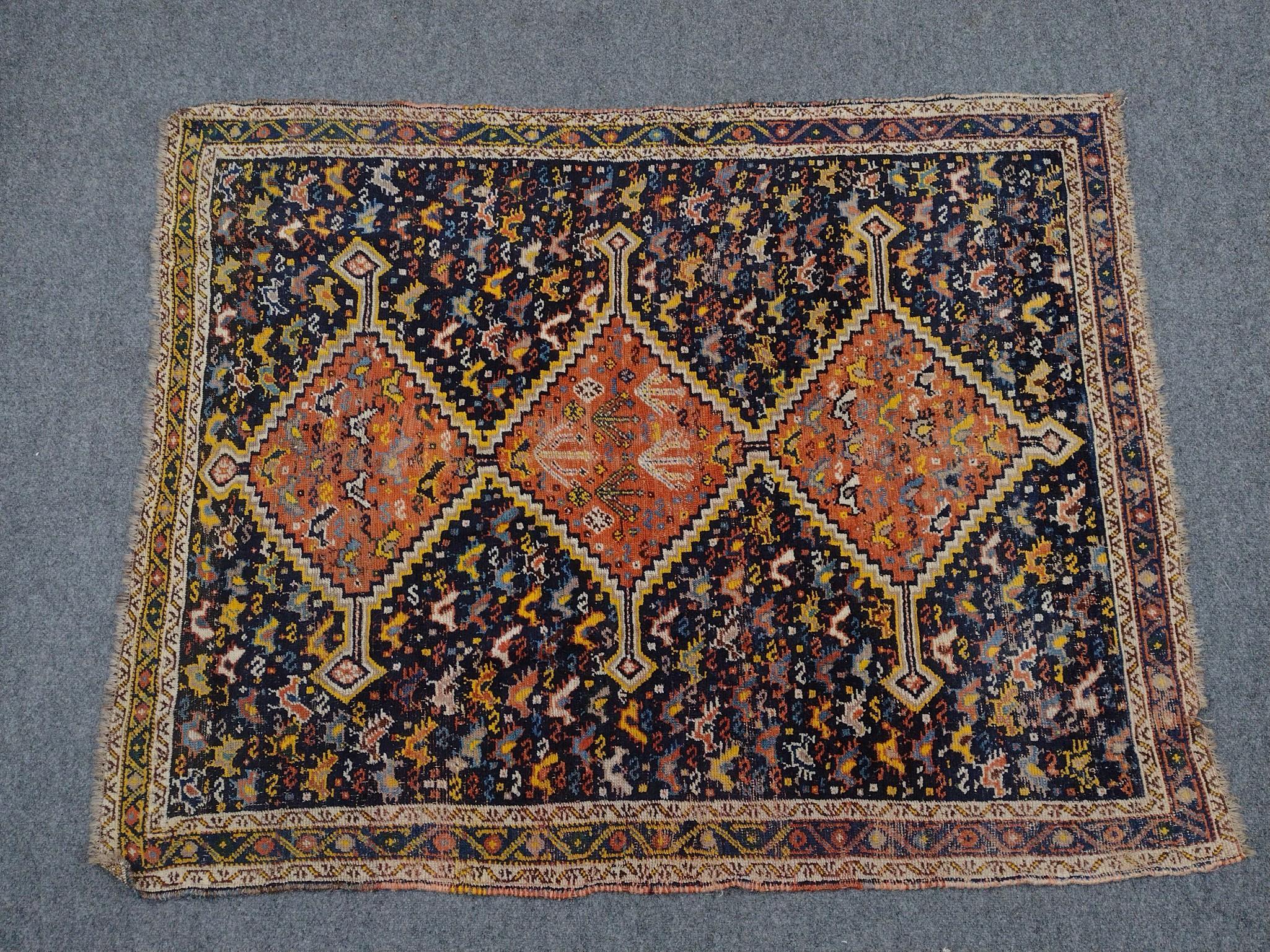 Persian Tribal Scatter Rug