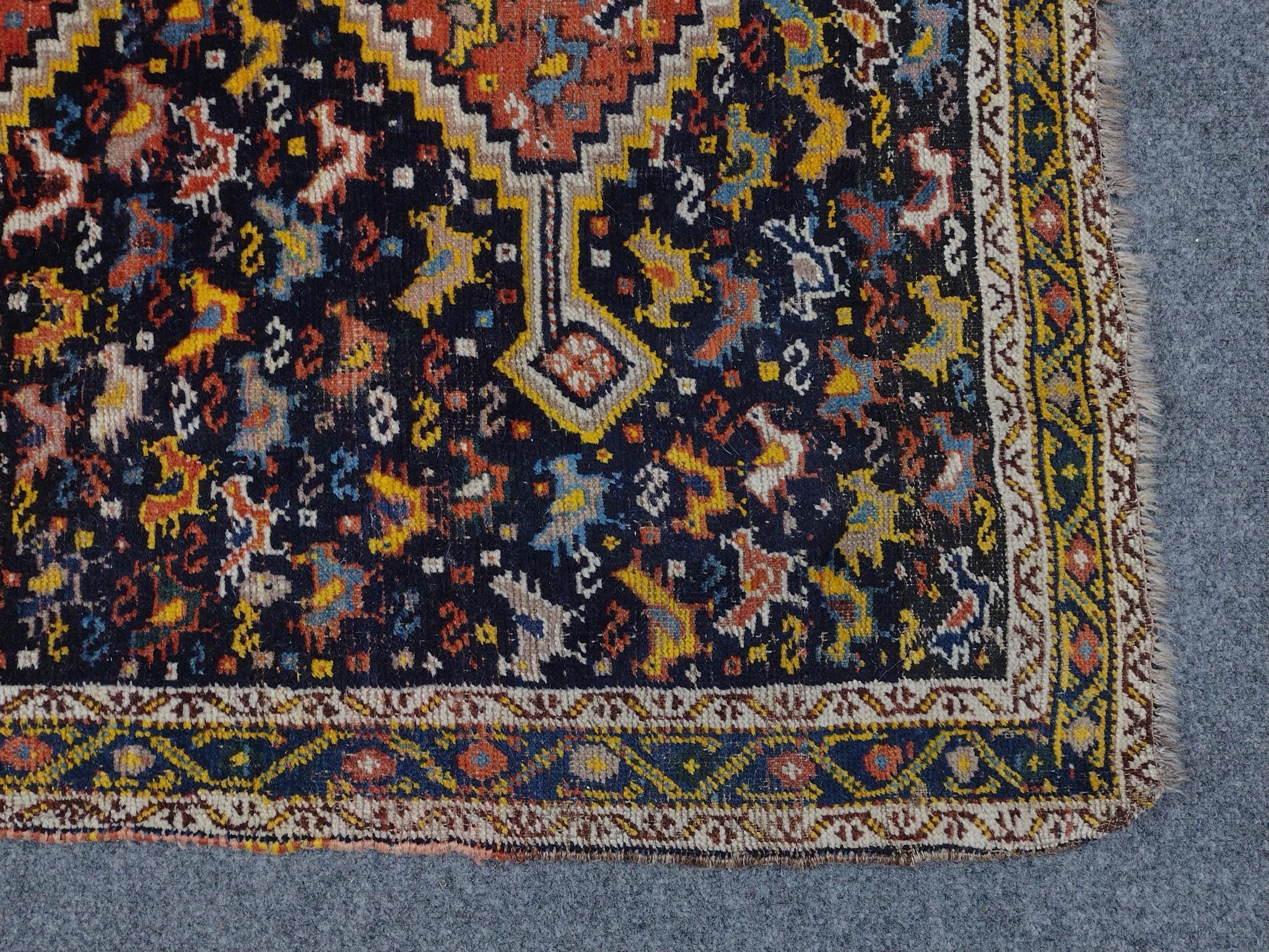 Persian Tribal Scatter Rug