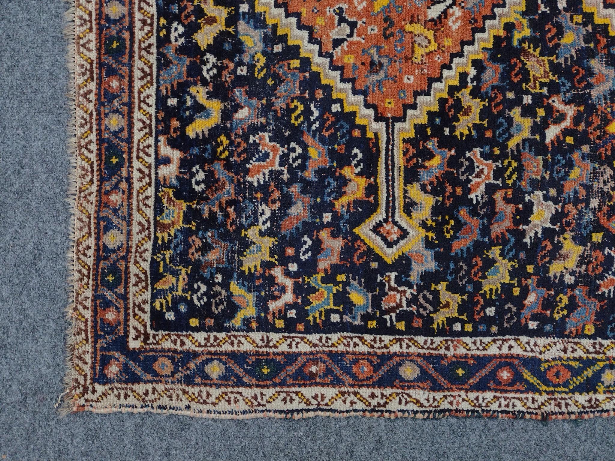 Persian Tribal Scatter Rug