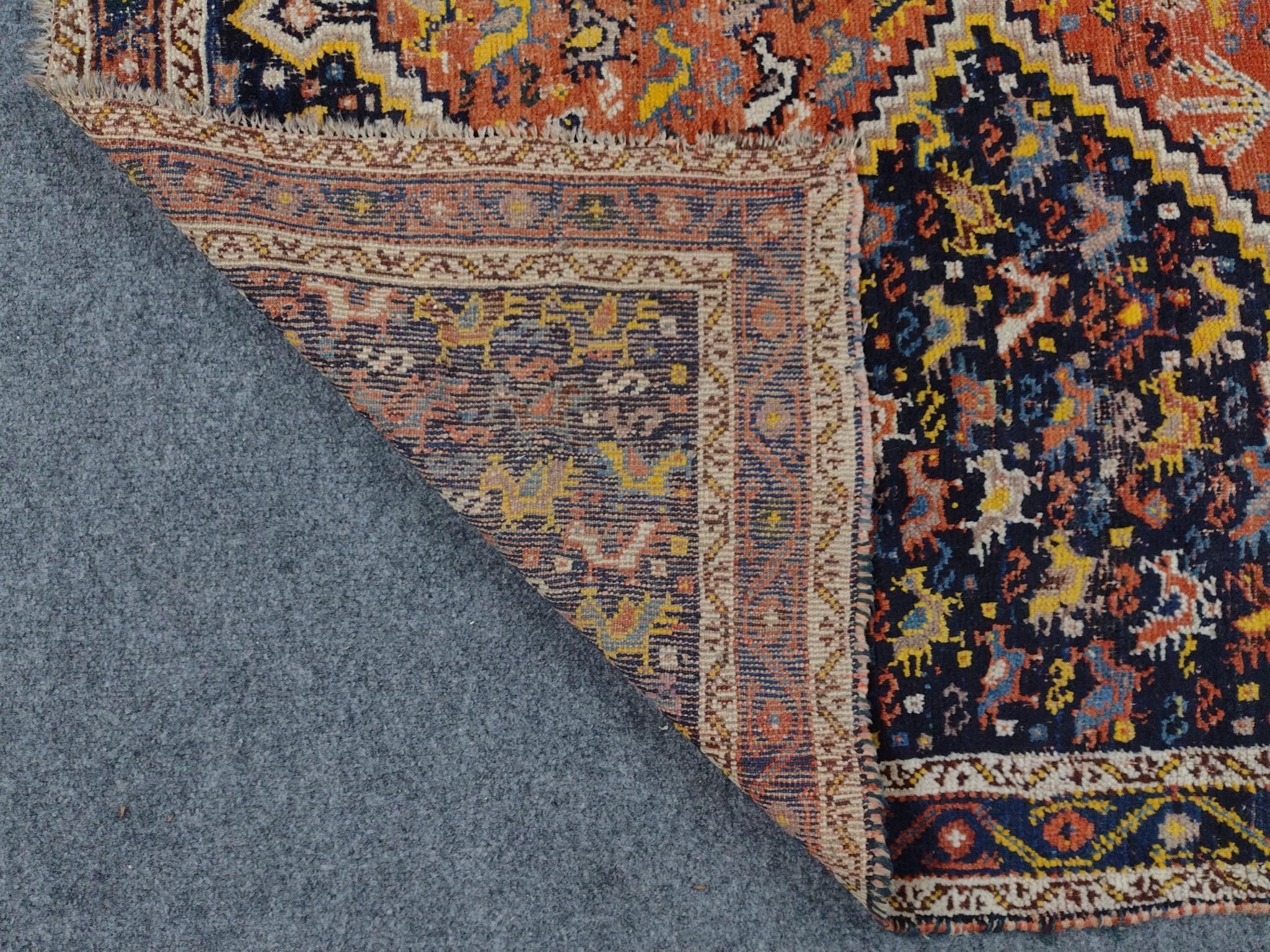 Persian Tribal Scatter Rug