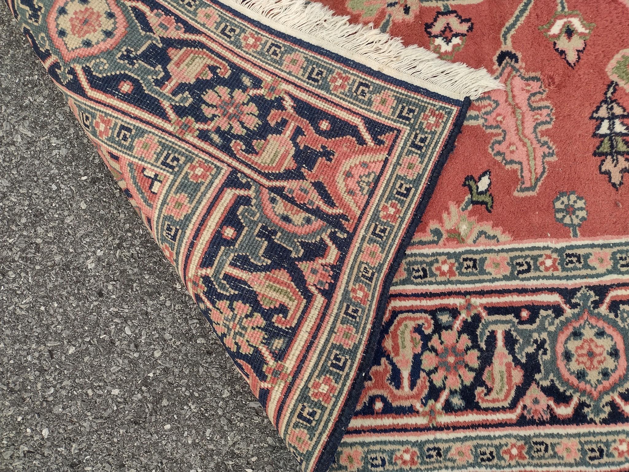 Vintage Persian Heriz Room Size Rug