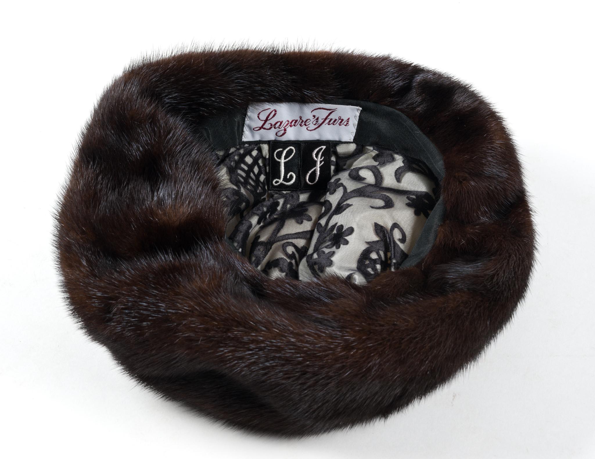 Lazare's Furs Millinery Set